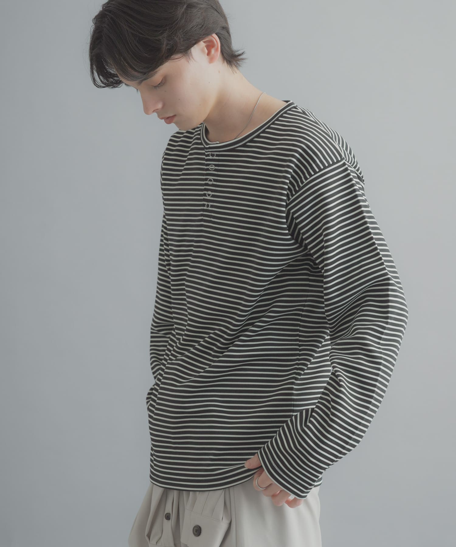 身長：173cm サイズ：L