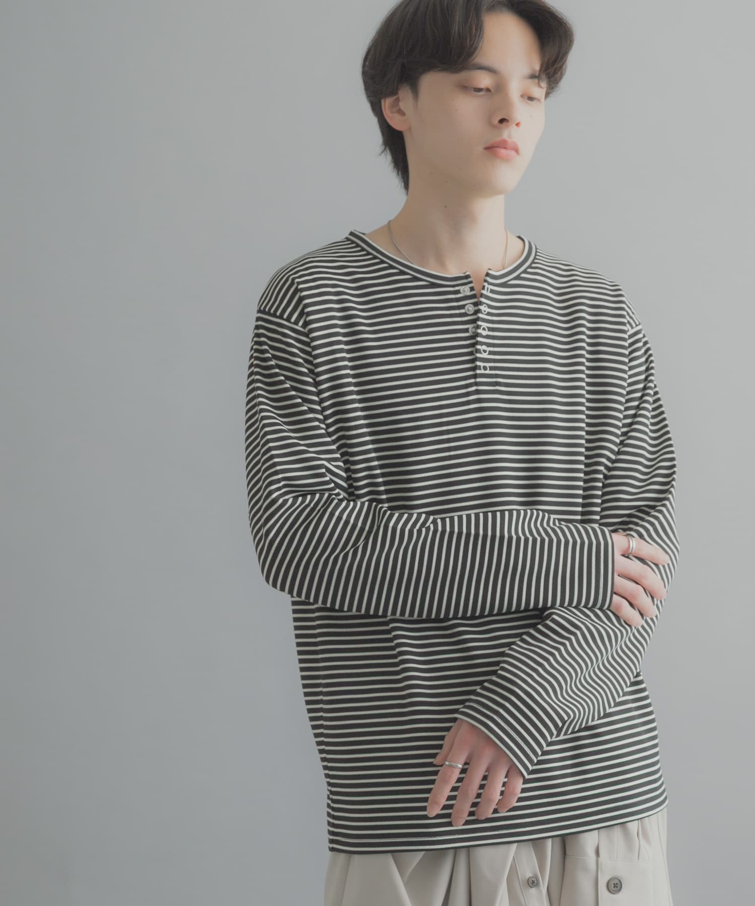 身長：173cm サイズ：L