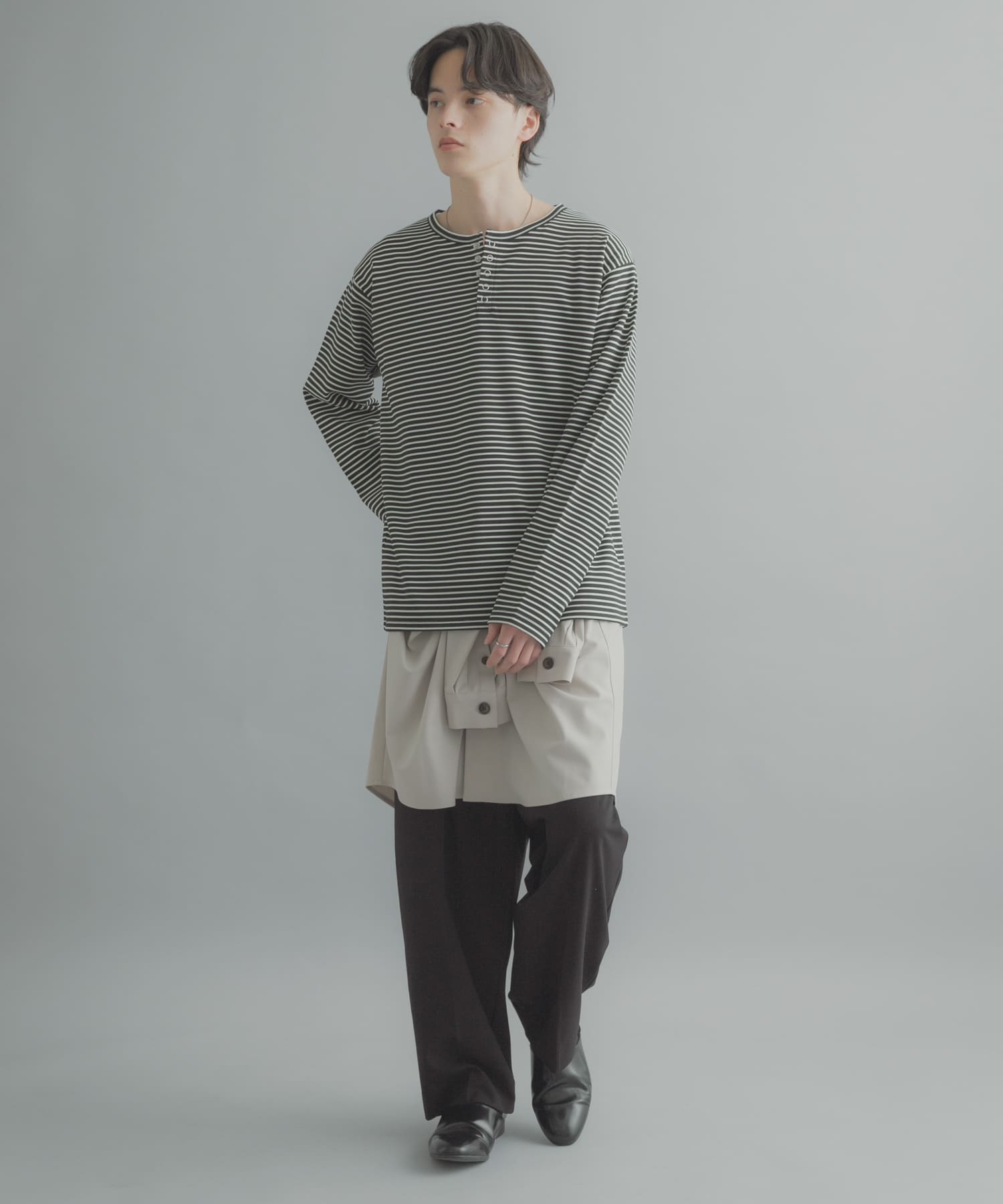 身長：173cm サイズ：L