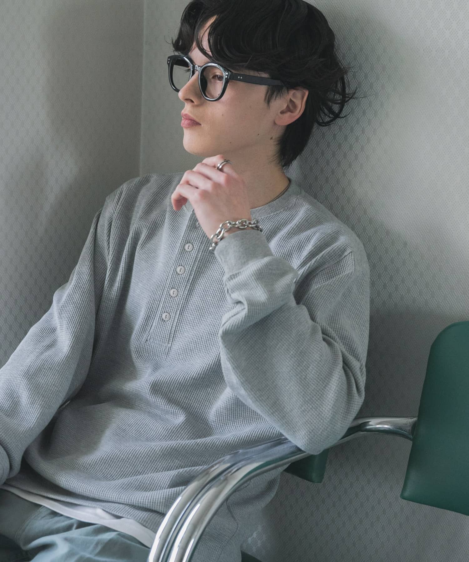 身長：173cm サイズ：L