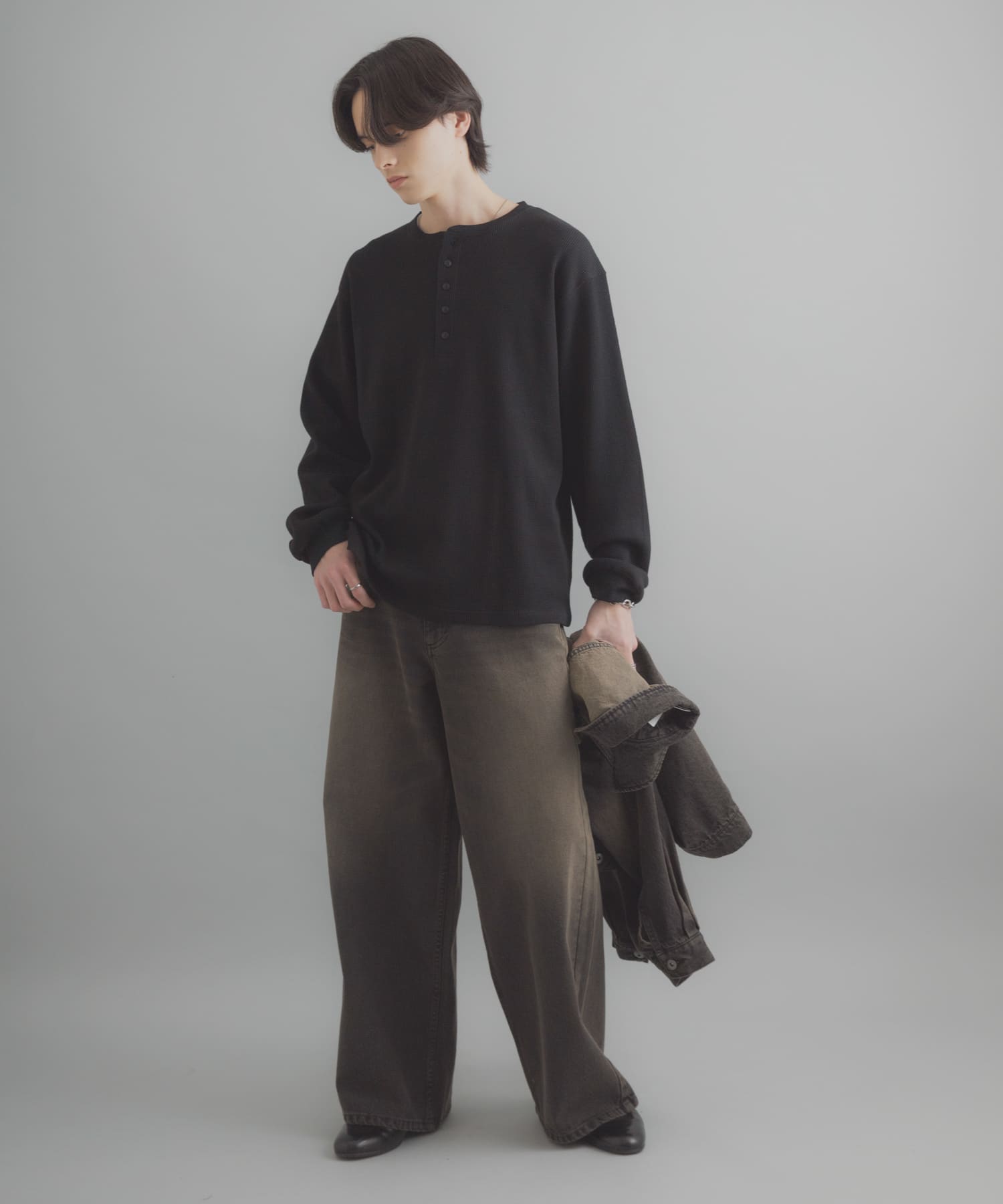身長：173cm サイズ：L
