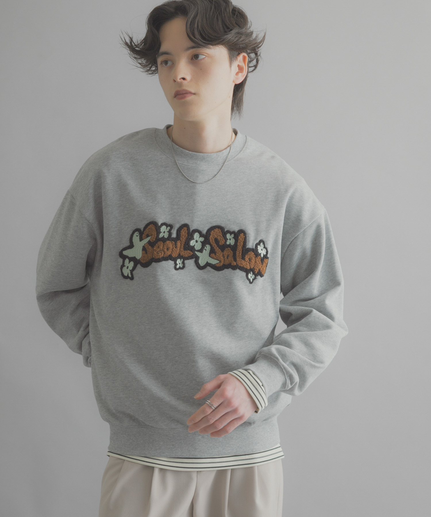 身長：173cm サイズ：L