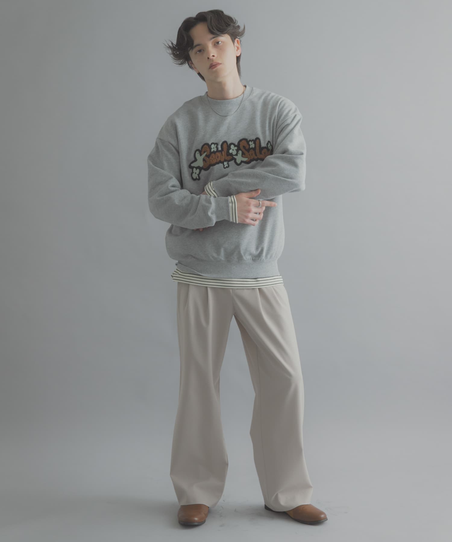 身長：173cm サイズ：L