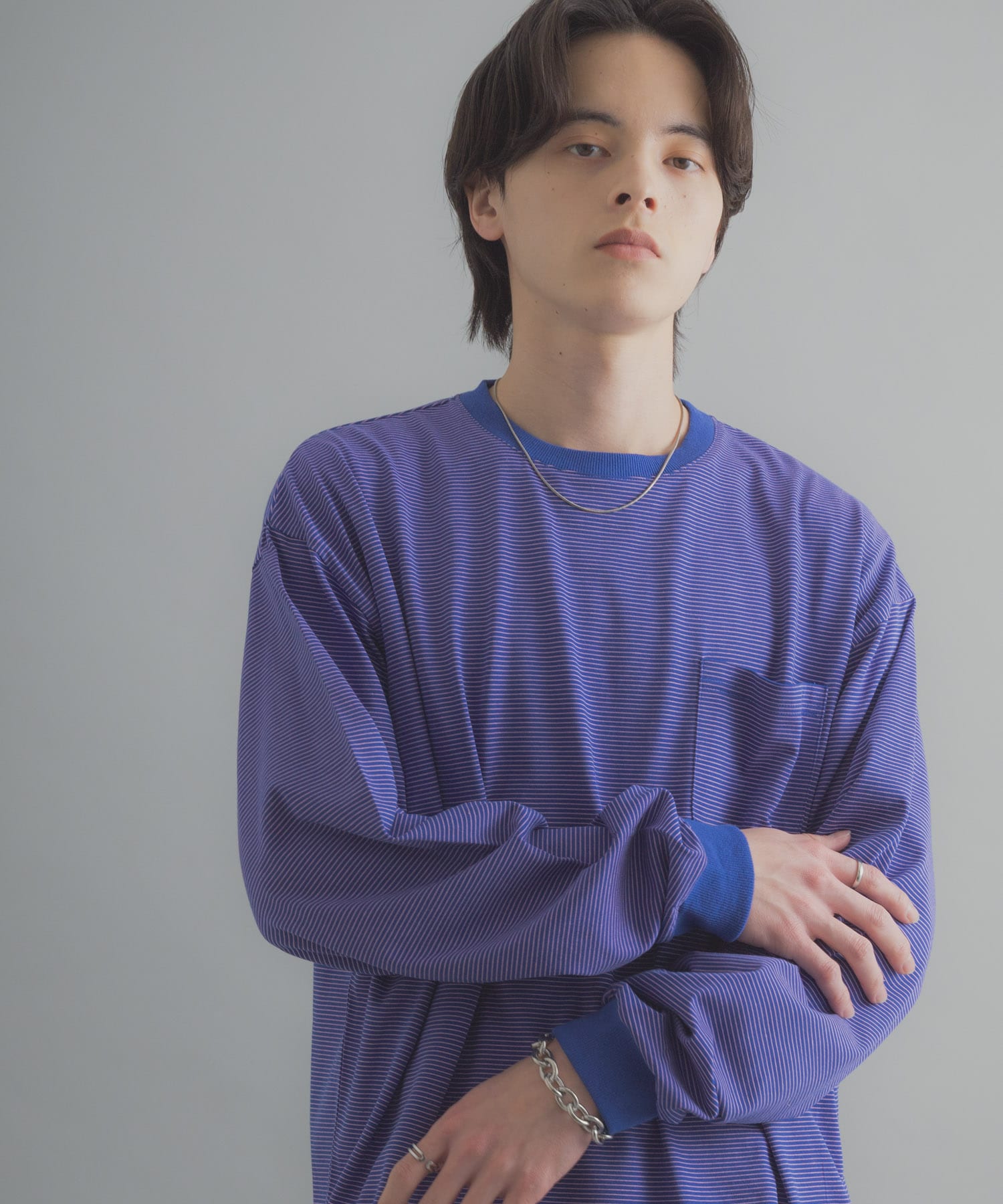 身長：173cm サイズ：L