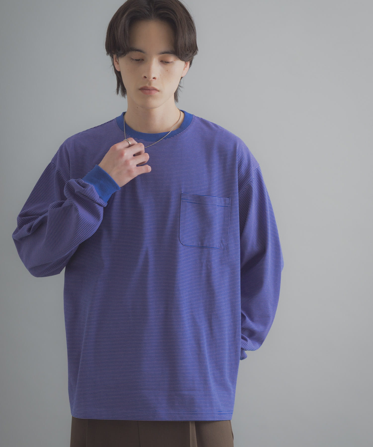 身長：173cm サイズ：L