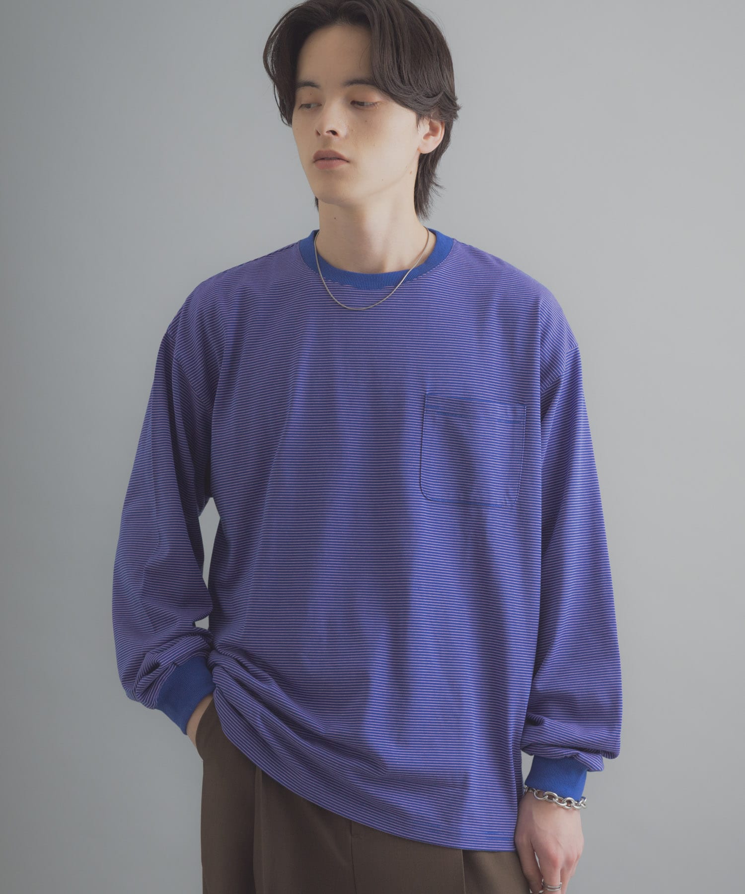 身長：173cm サイズ：L