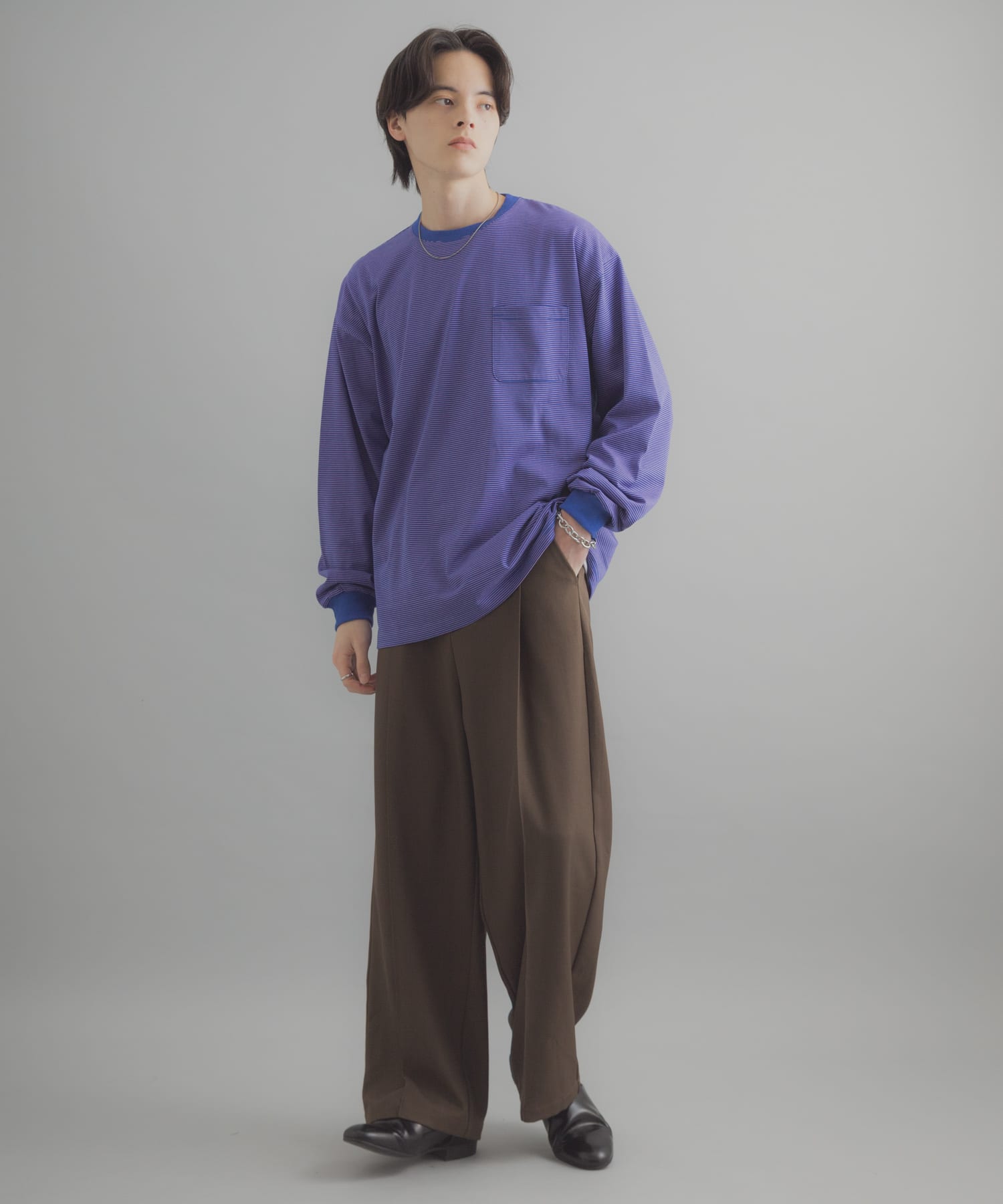 身長：173cm サイズ：L