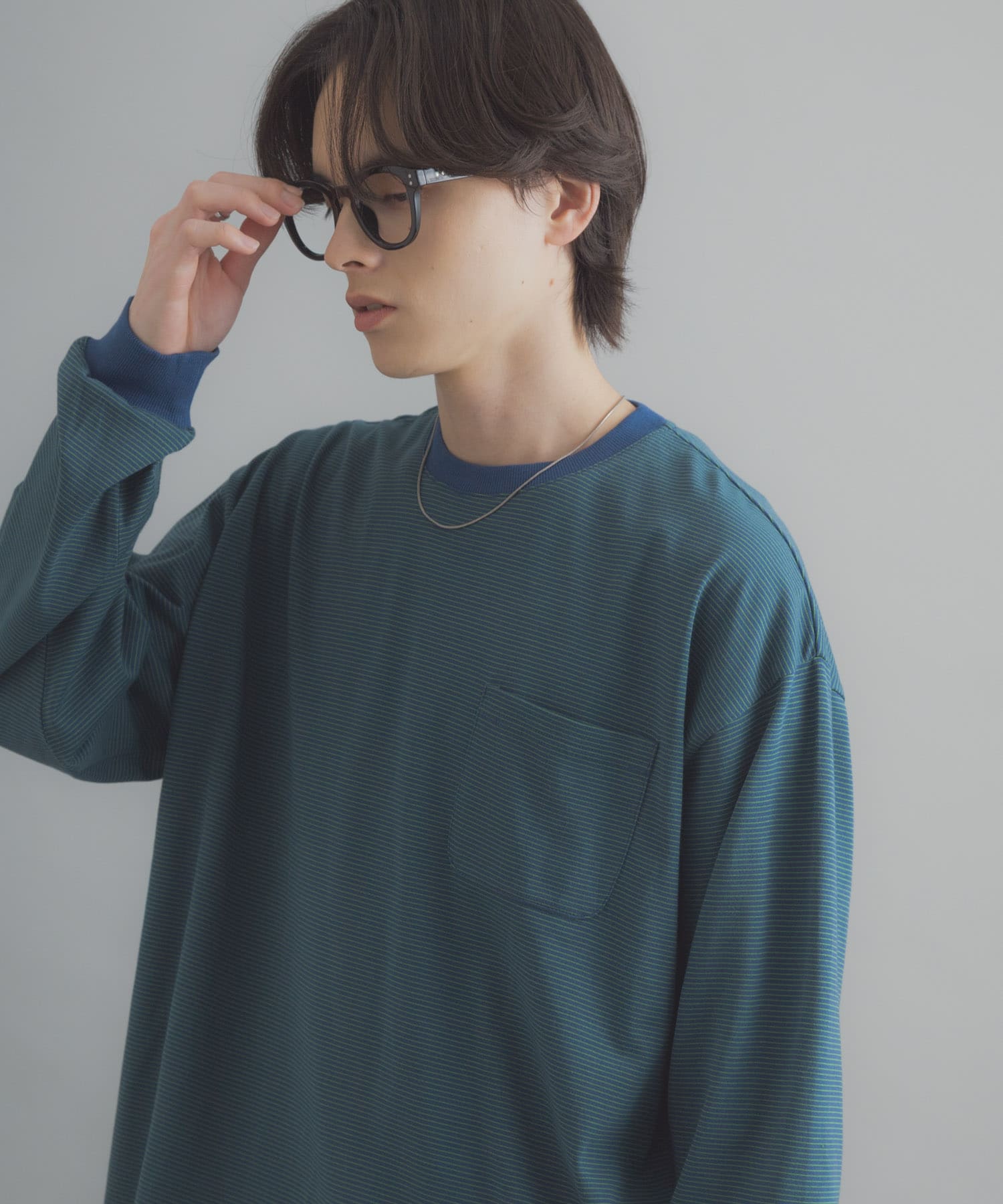 身長：173cm サイズ：L
