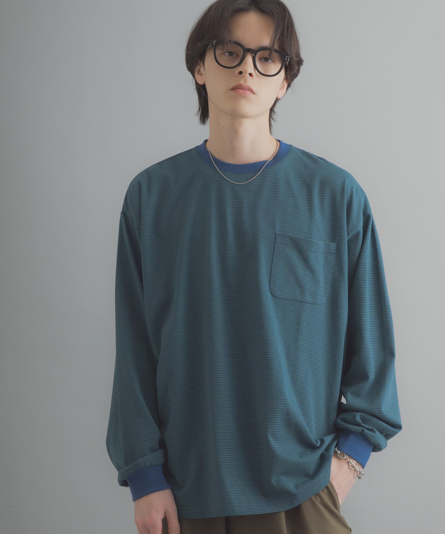 身長：173cm サイズ：L