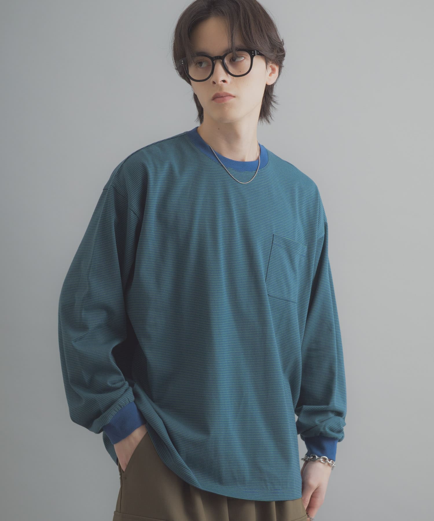 身長：173cm サイズ：L