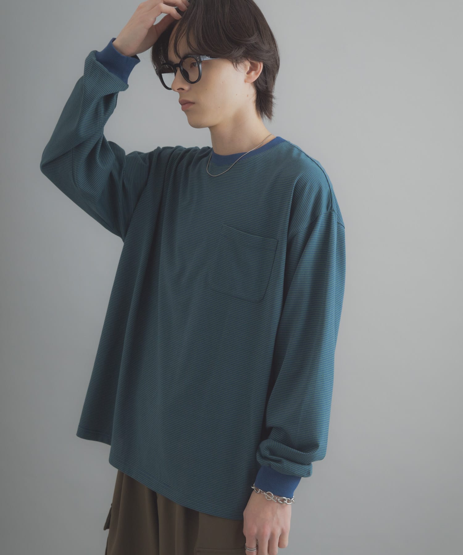 身長：173cm サイズ：L