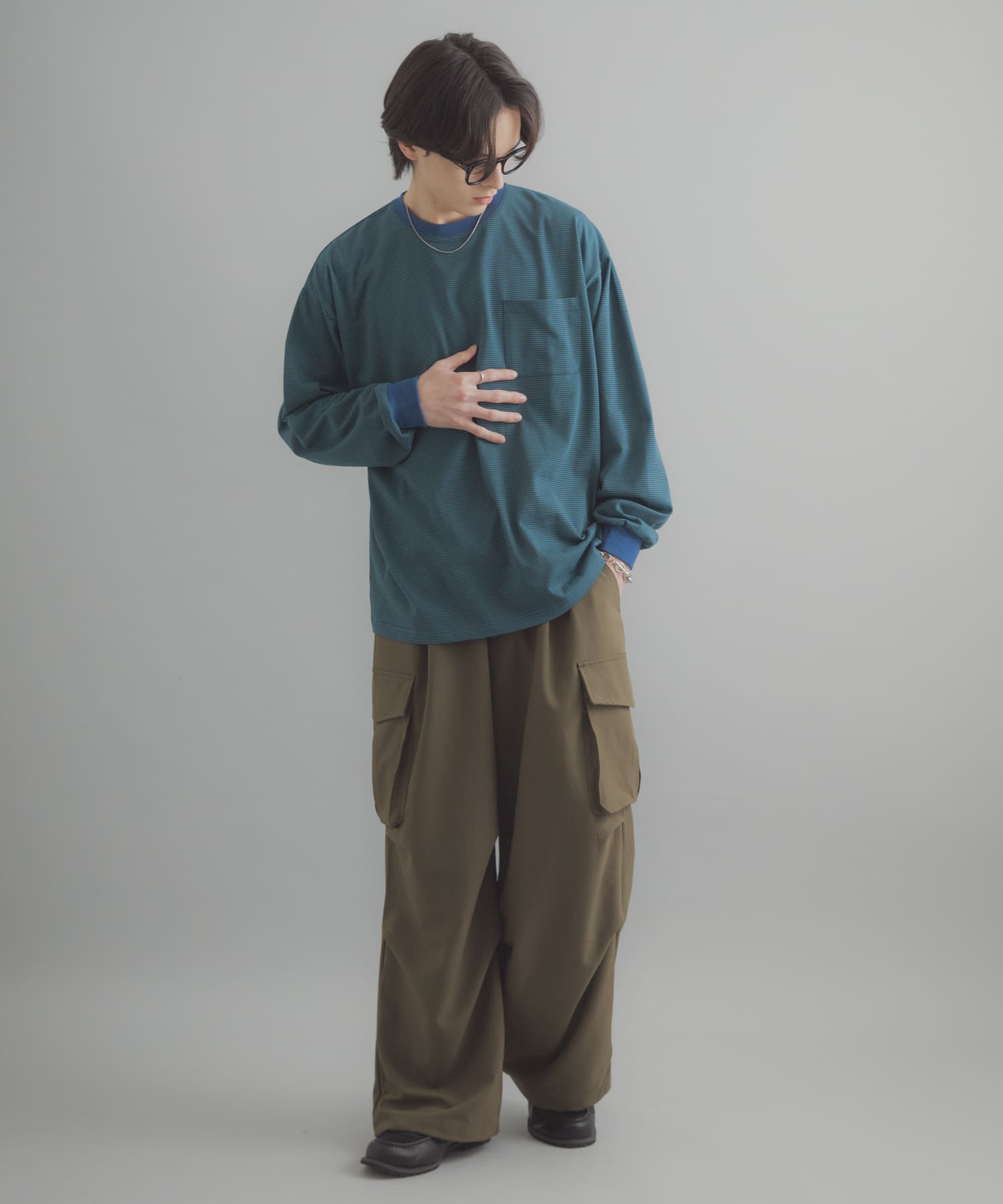 身長：173cm サイズ：L