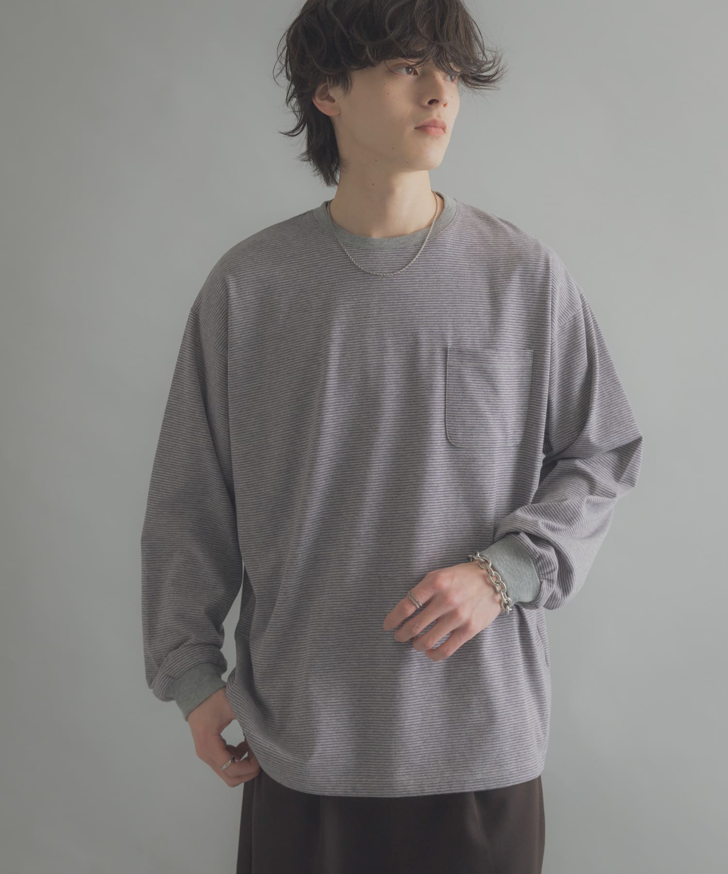 身長：173cm サイズ：L