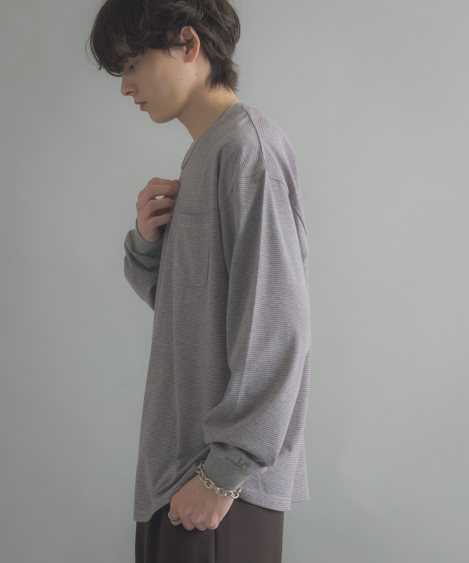 身長：173cm サイズ：L