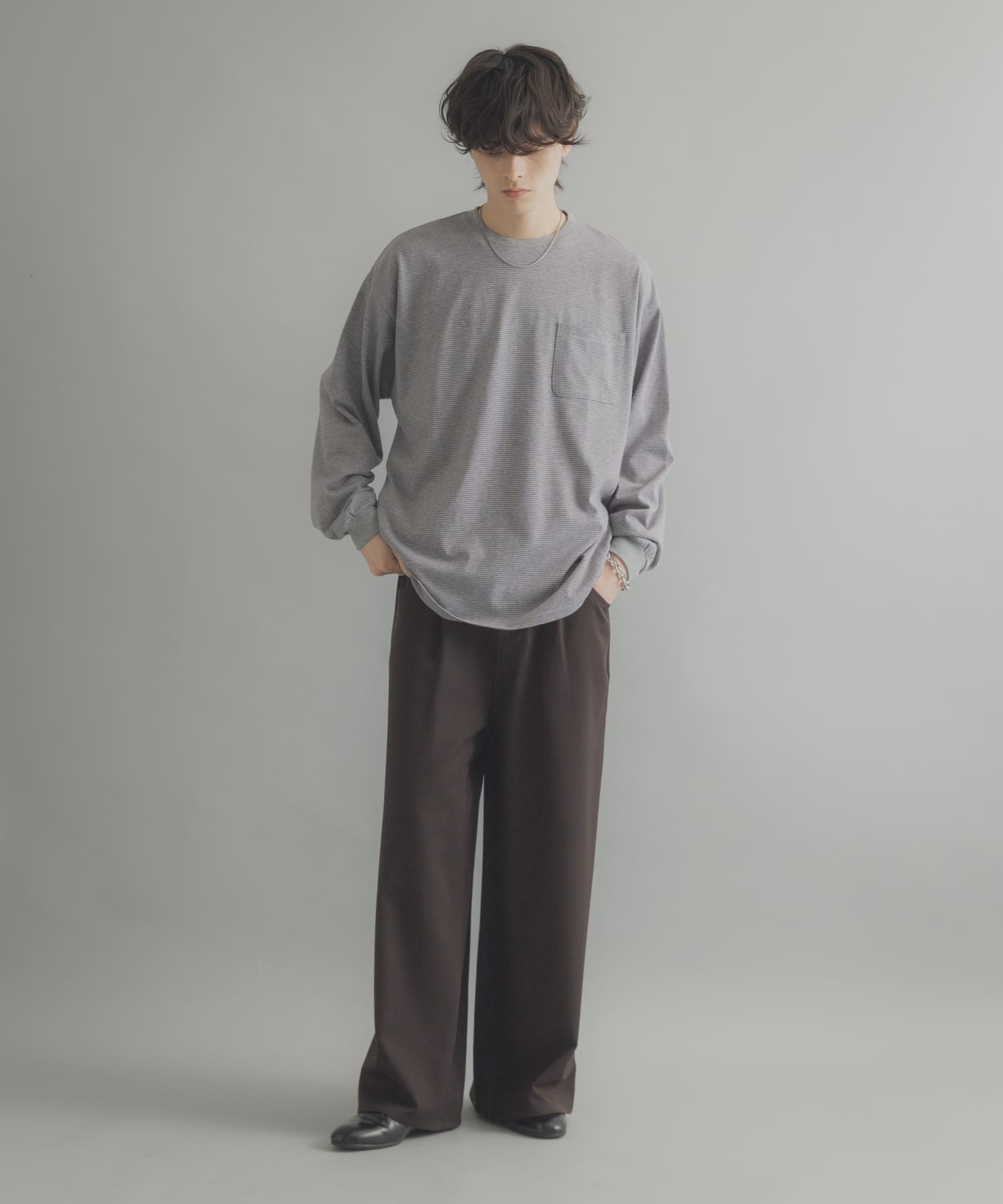 身長：173cm サイズ：L