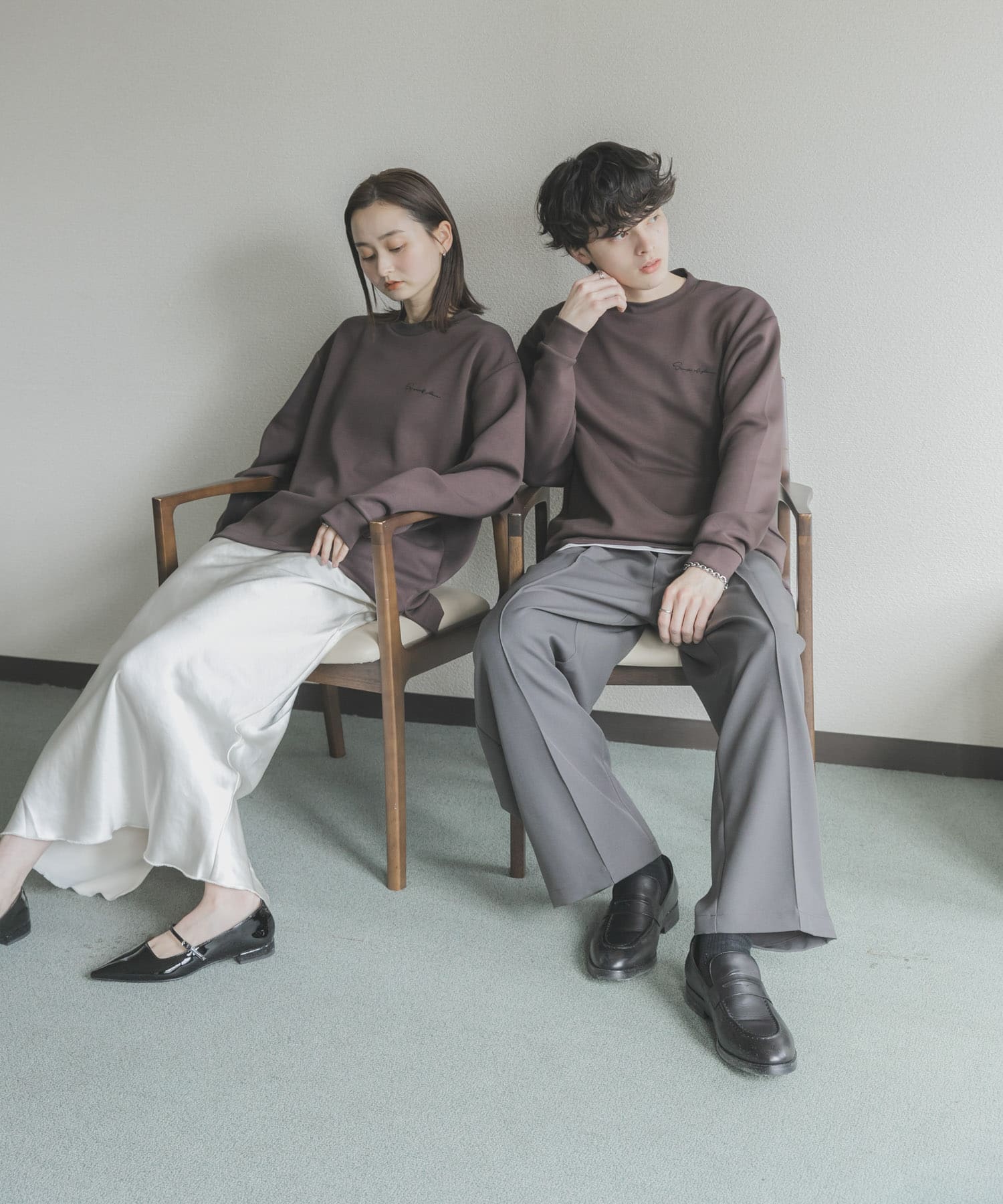 身長：173cm サイズ：L, 身長：169cm サイズ：M