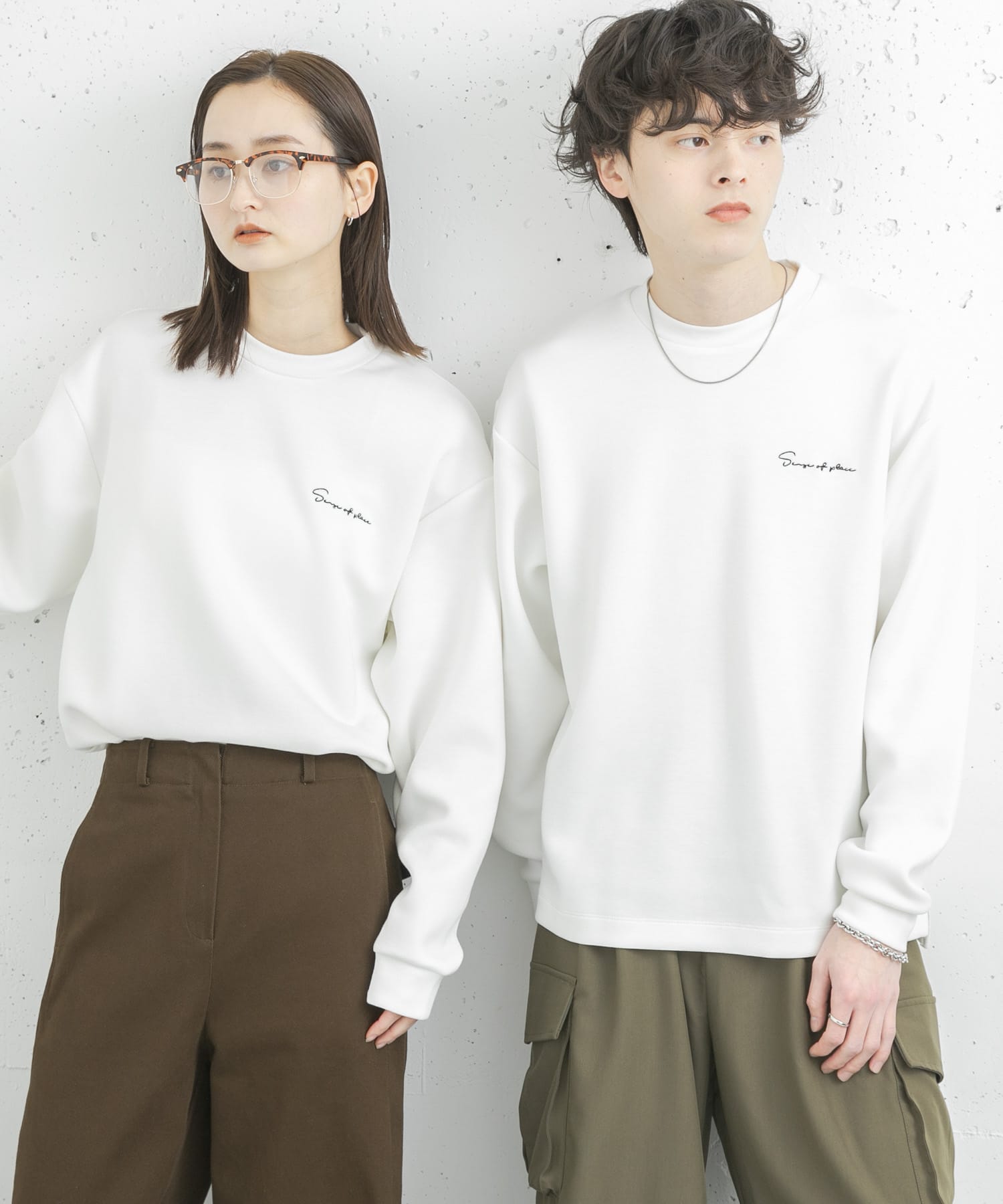 身長：173cm サイズ：L, 身長：169cm サイズ：M