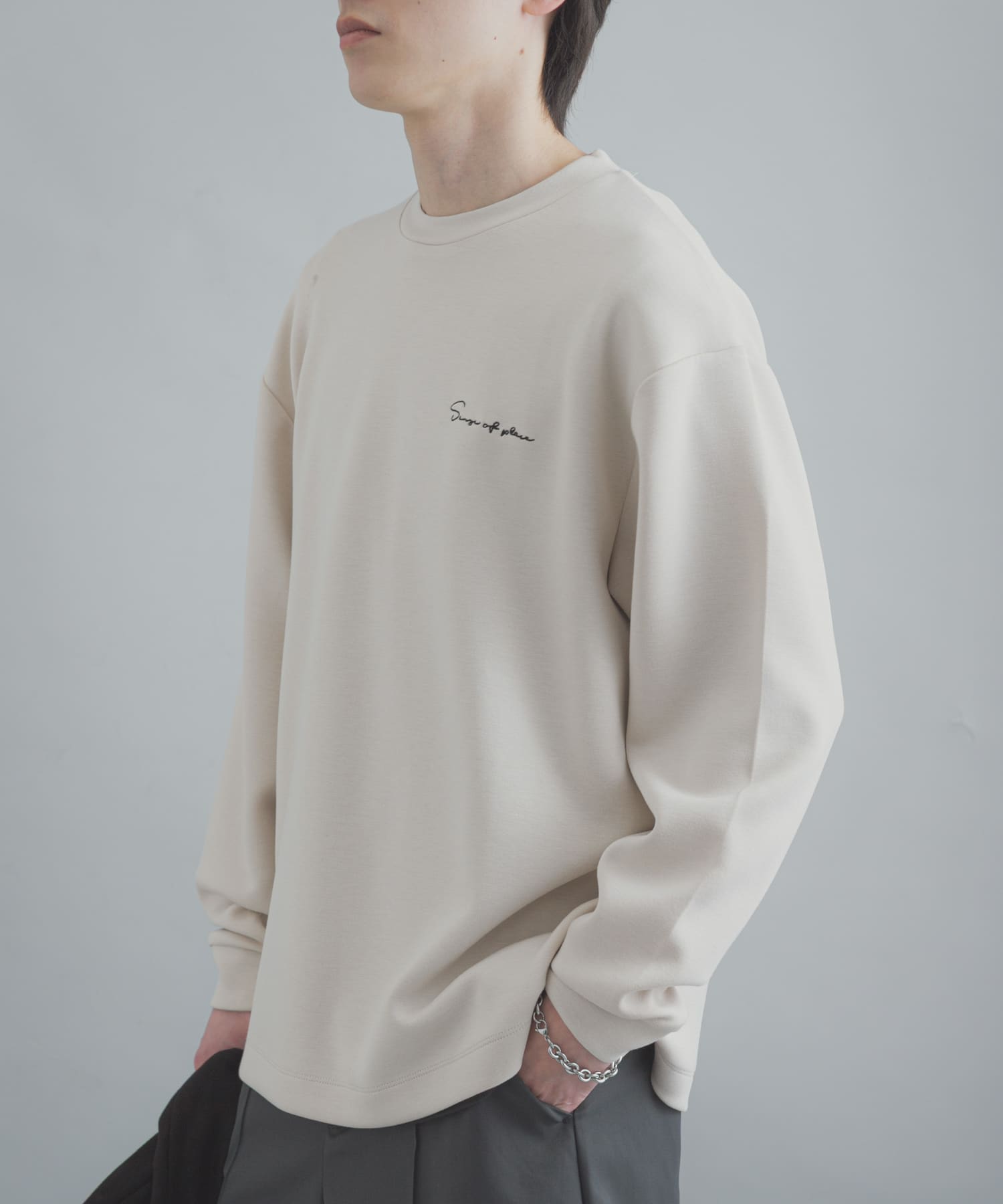 身長：173cm サイズ：L