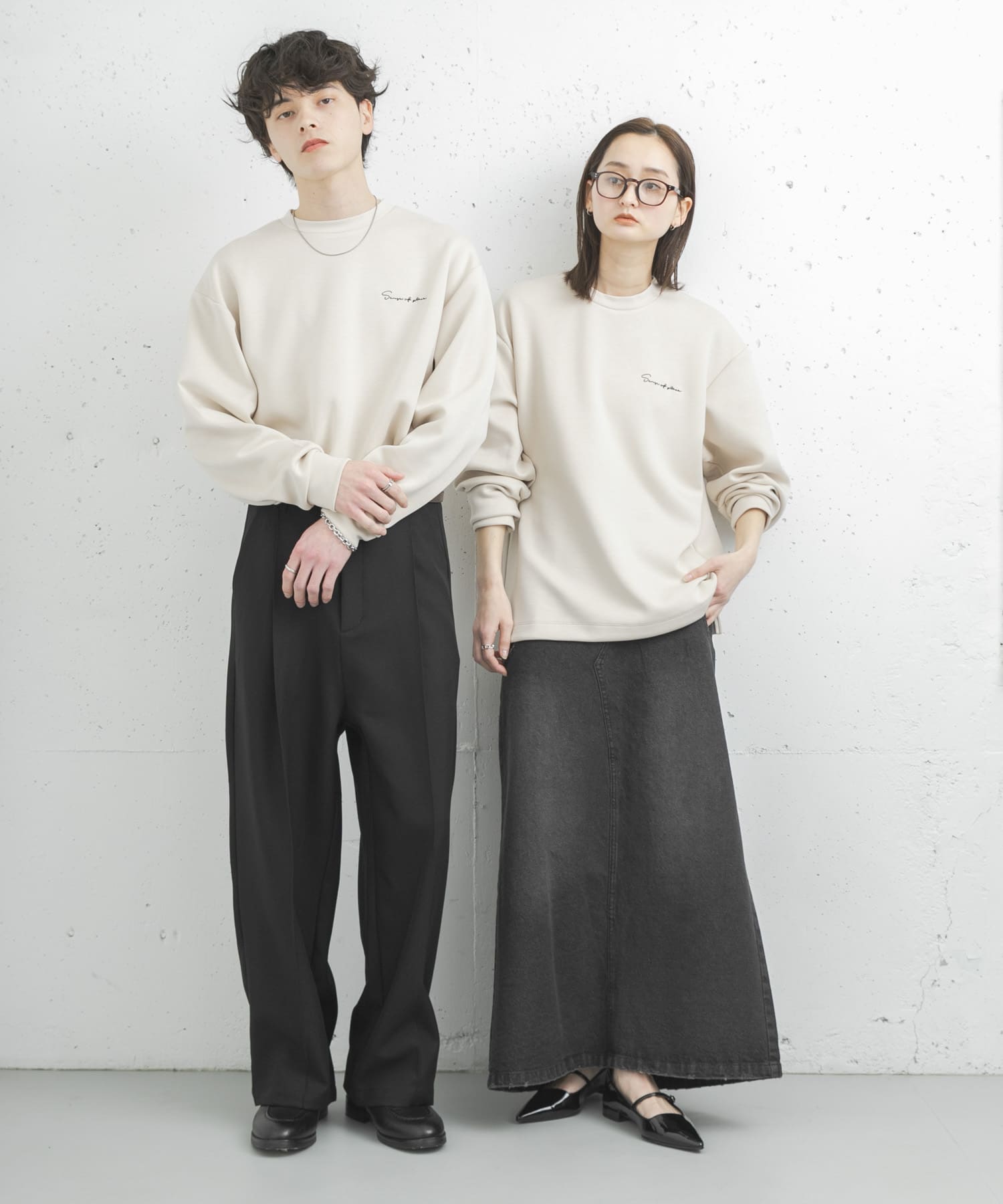 身長：173cm サイズ：L, 身長：169cm サイズ：M