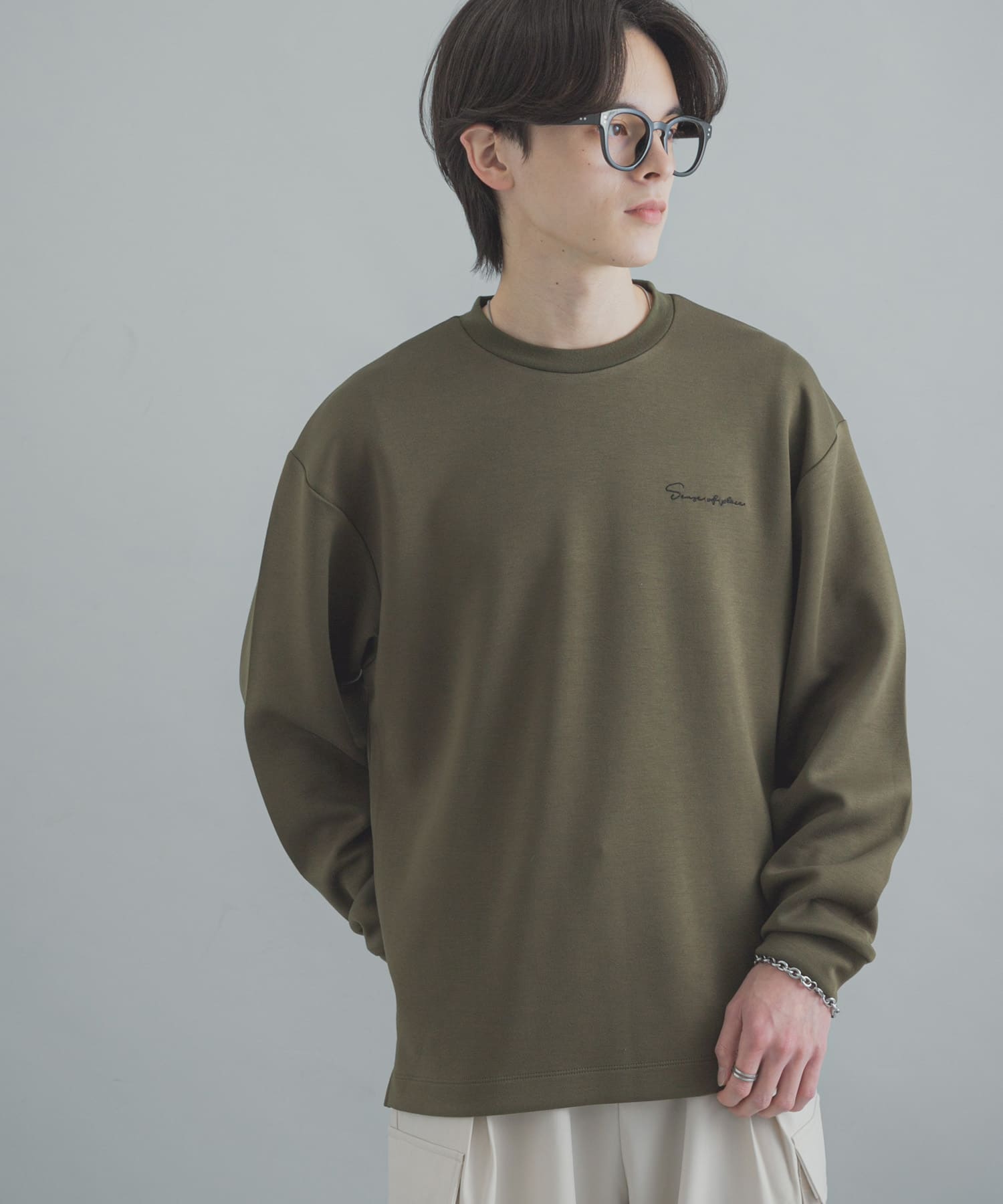 身長：173cm サイズ：L