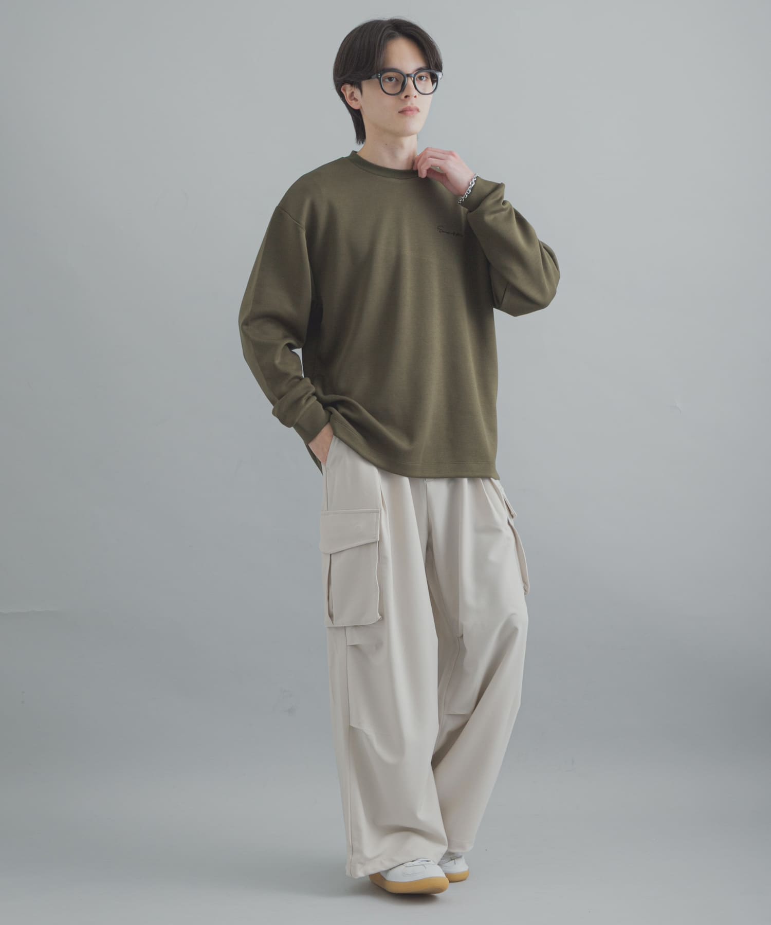 身長：173cm サイズ：L