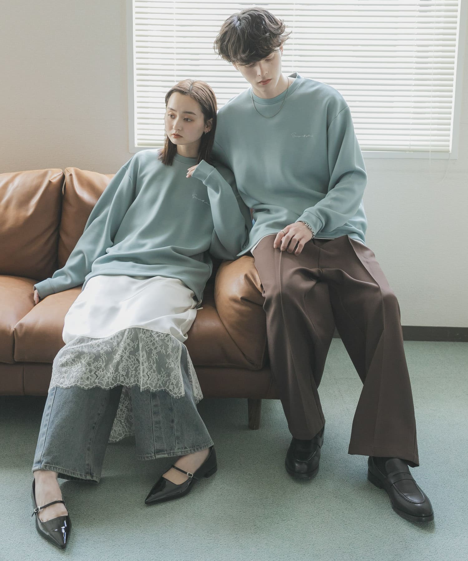 身長：173cm サイズ：L, 身長：169cm サイズ：M