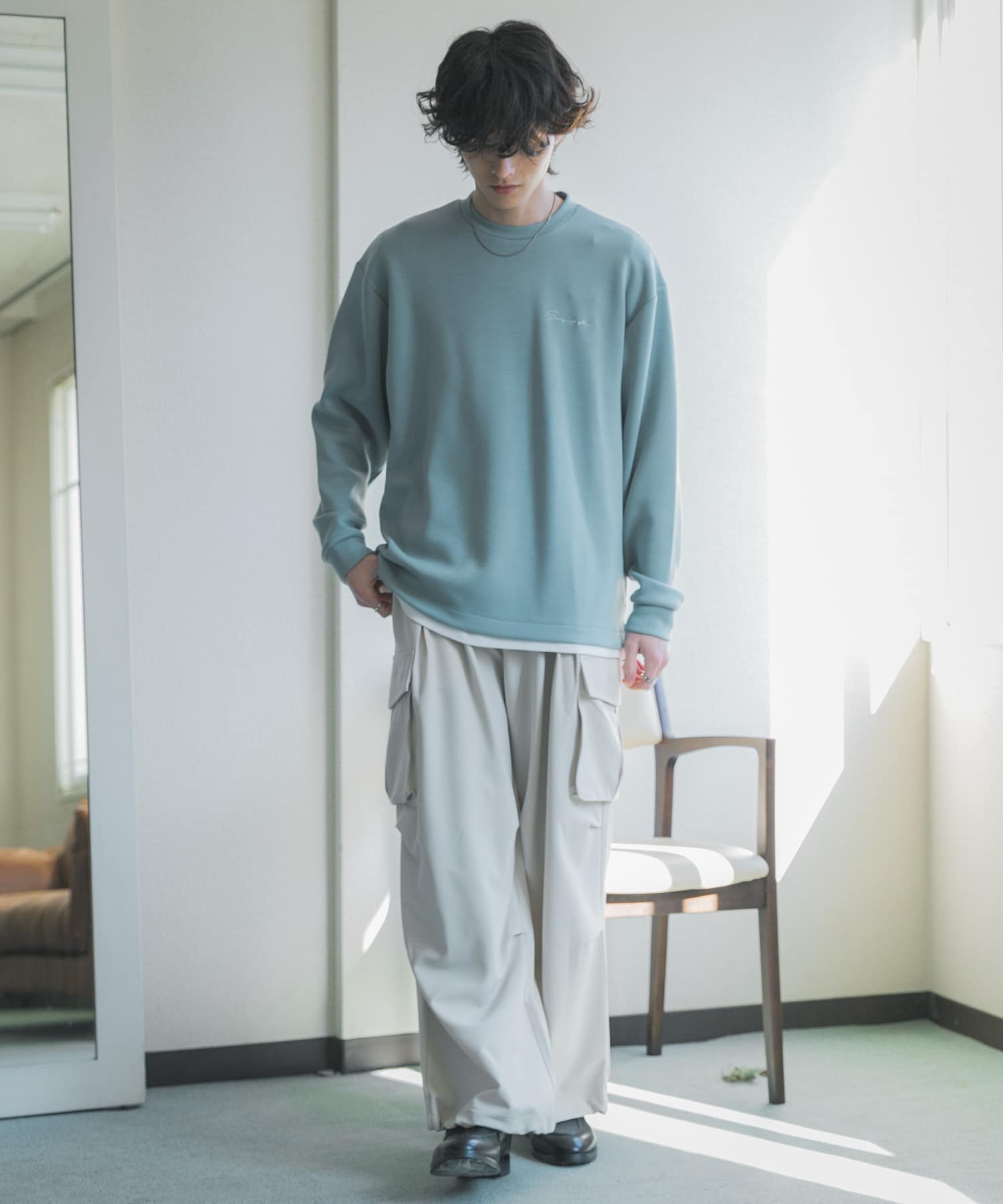 身長：173cm サイズ：L