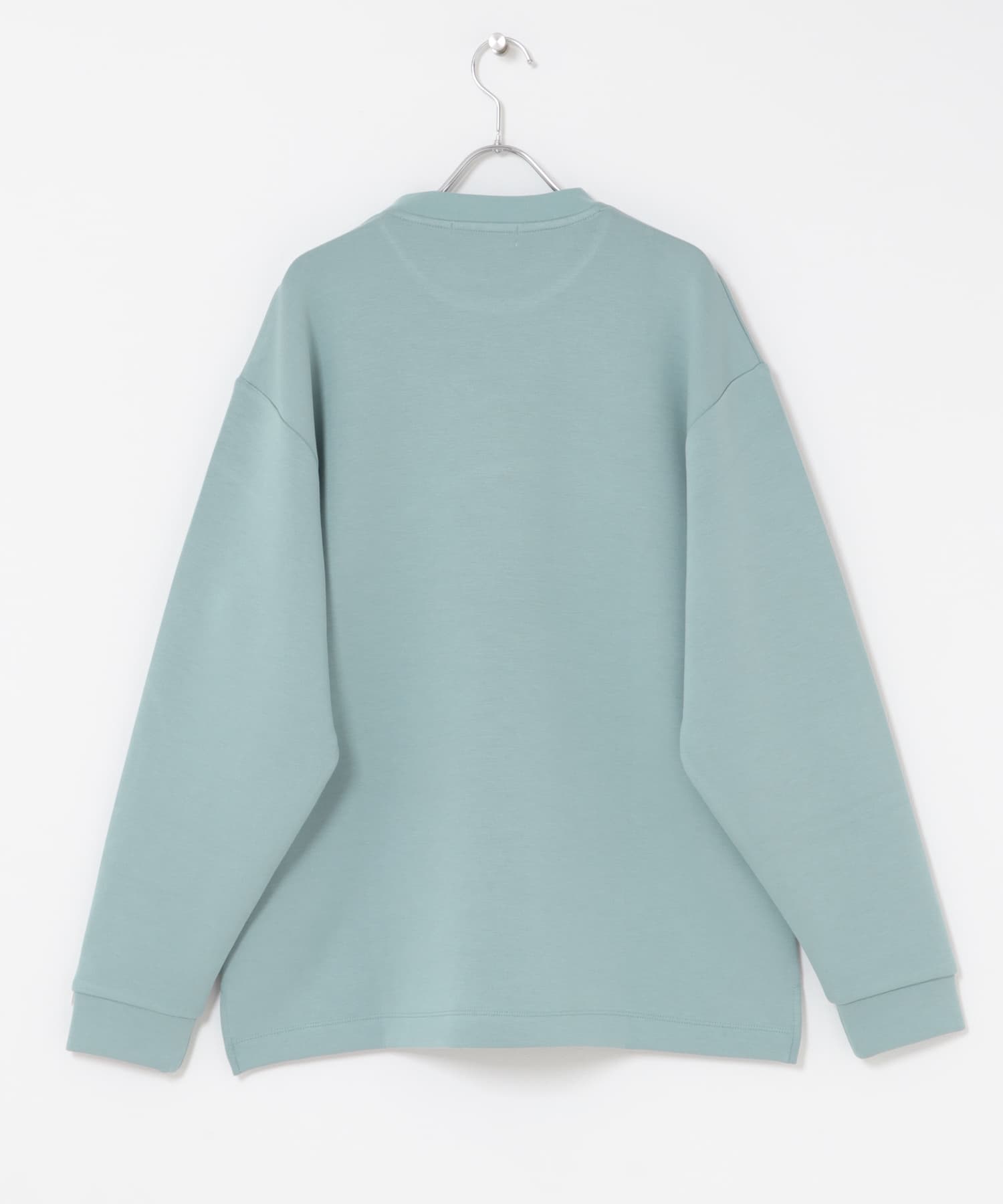 『一部WEB限定カラー』『ユニセックス』シシュウダンボールポンチロングスリーブTシャツ L.BLUE M