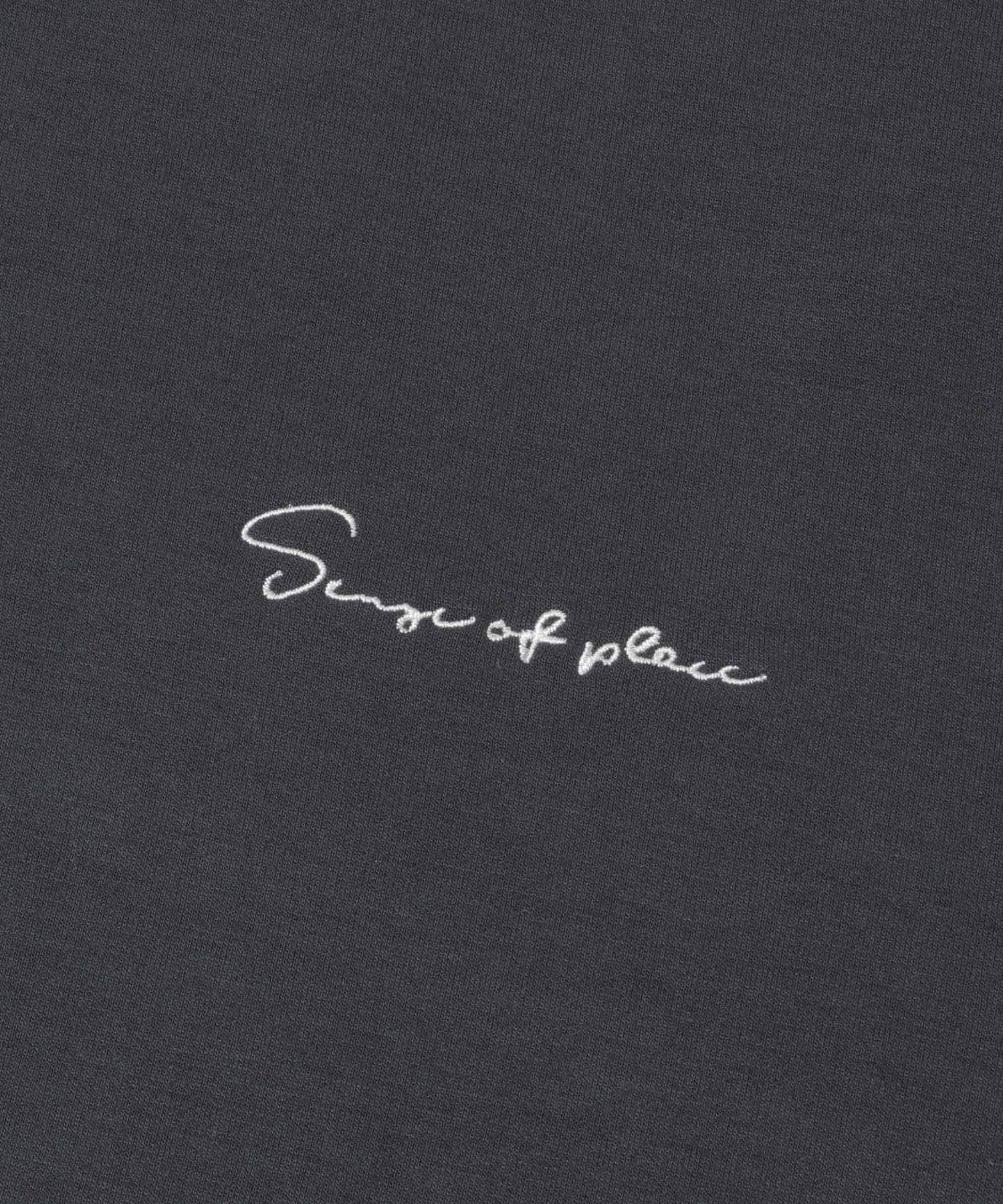 『一部WEB限定カラー』シシュウダンボールポンチロングスリーブTシャツ BLACK M