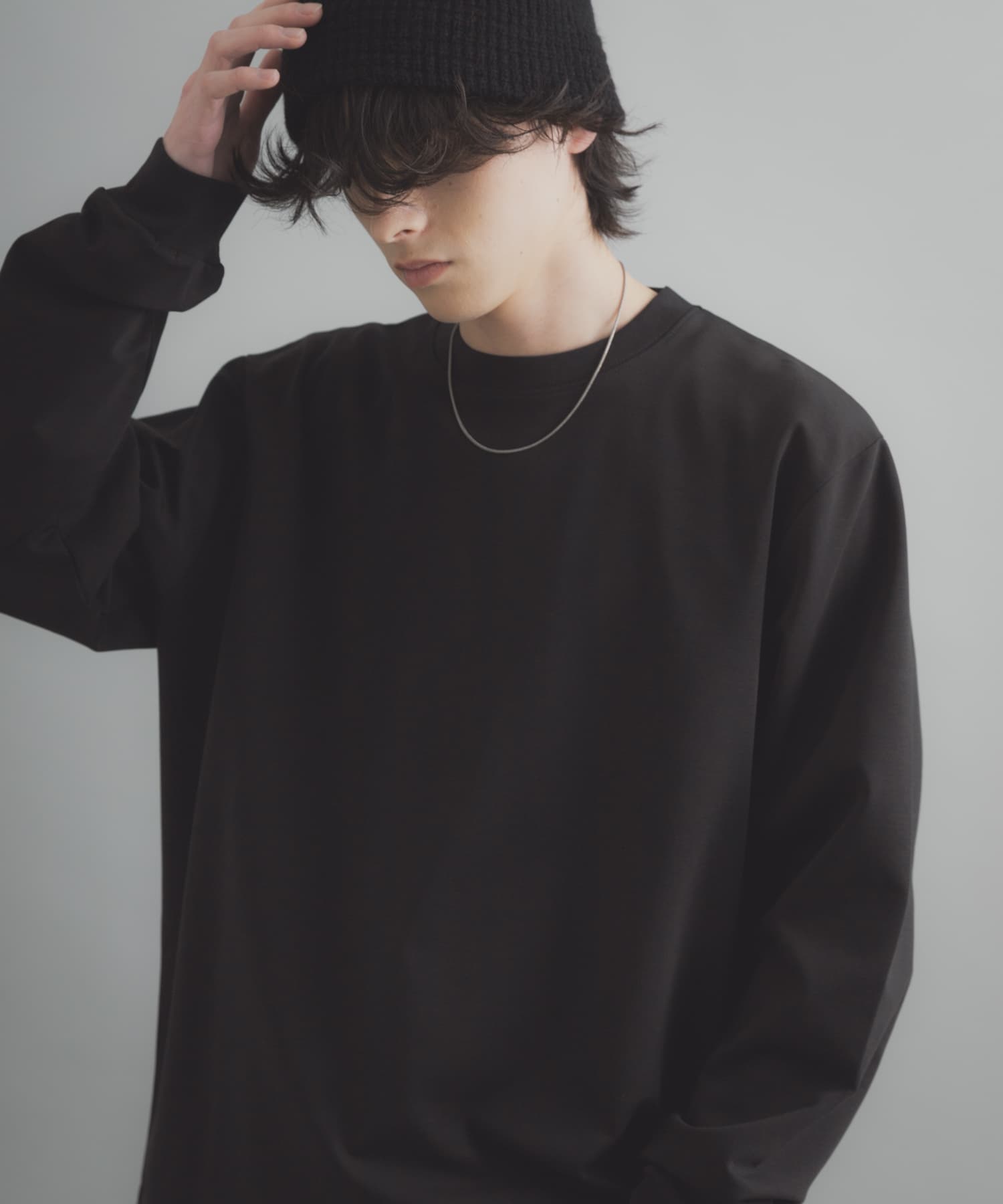 身長：173cm サイズ：L