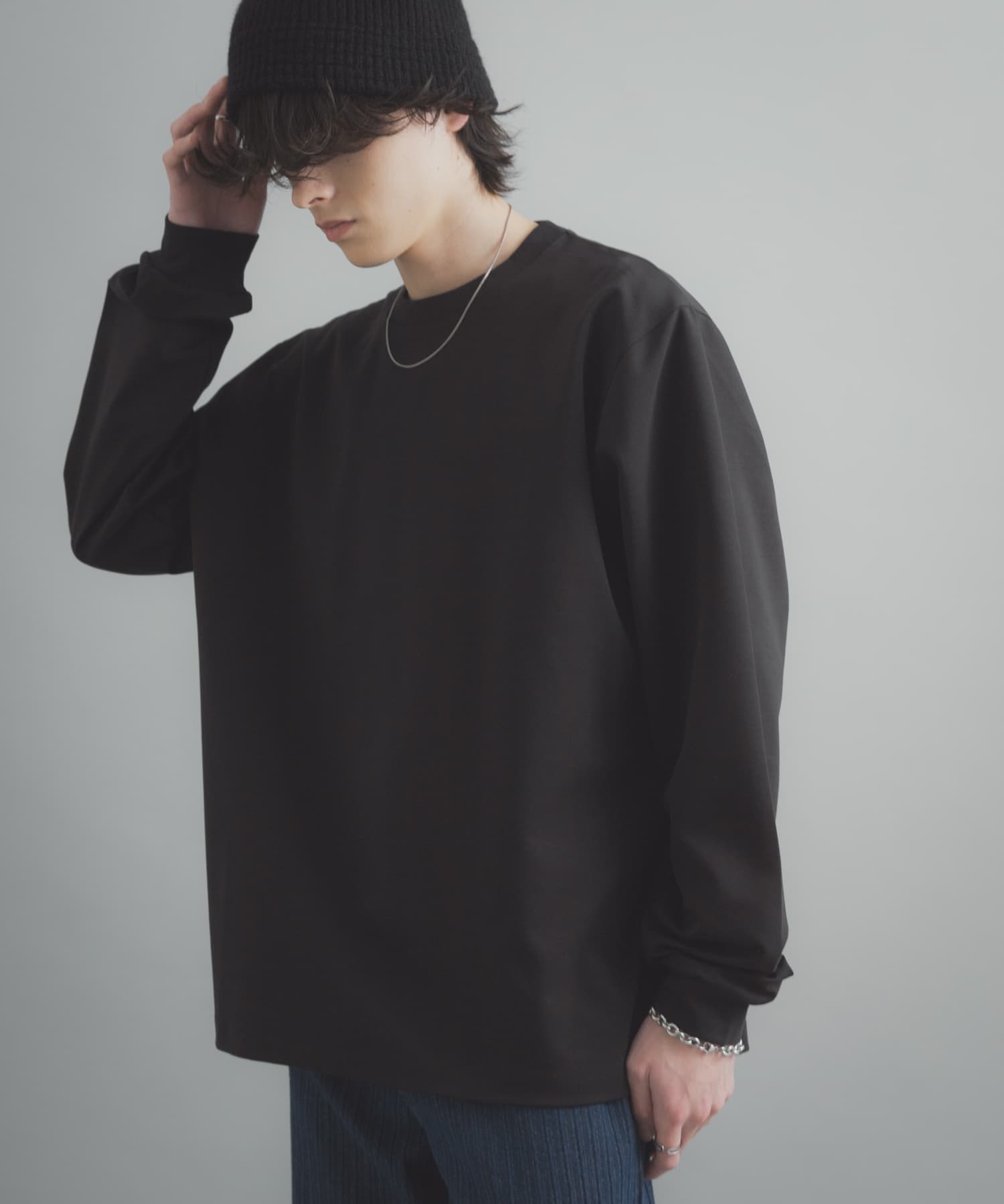 身長：173cm サイズ：L