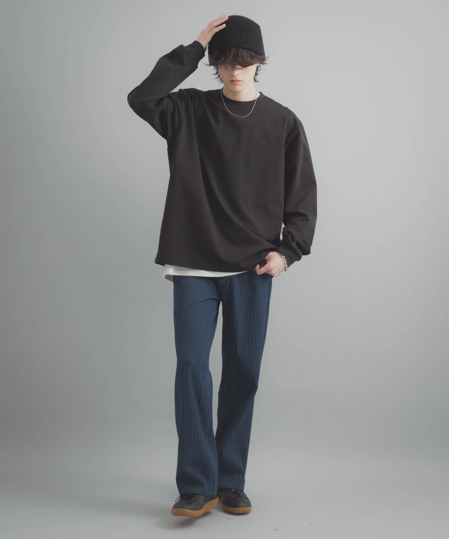 身長：173cm サイズ：L