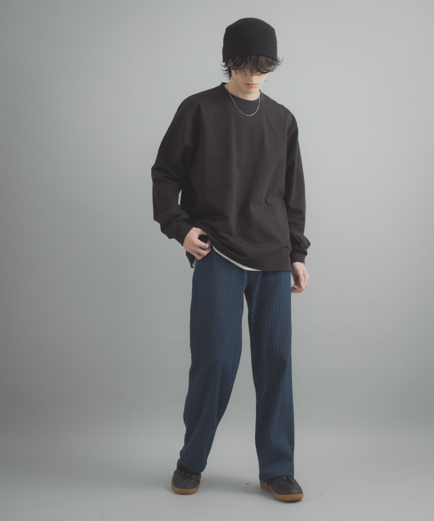 身長：173cm サイズ：L