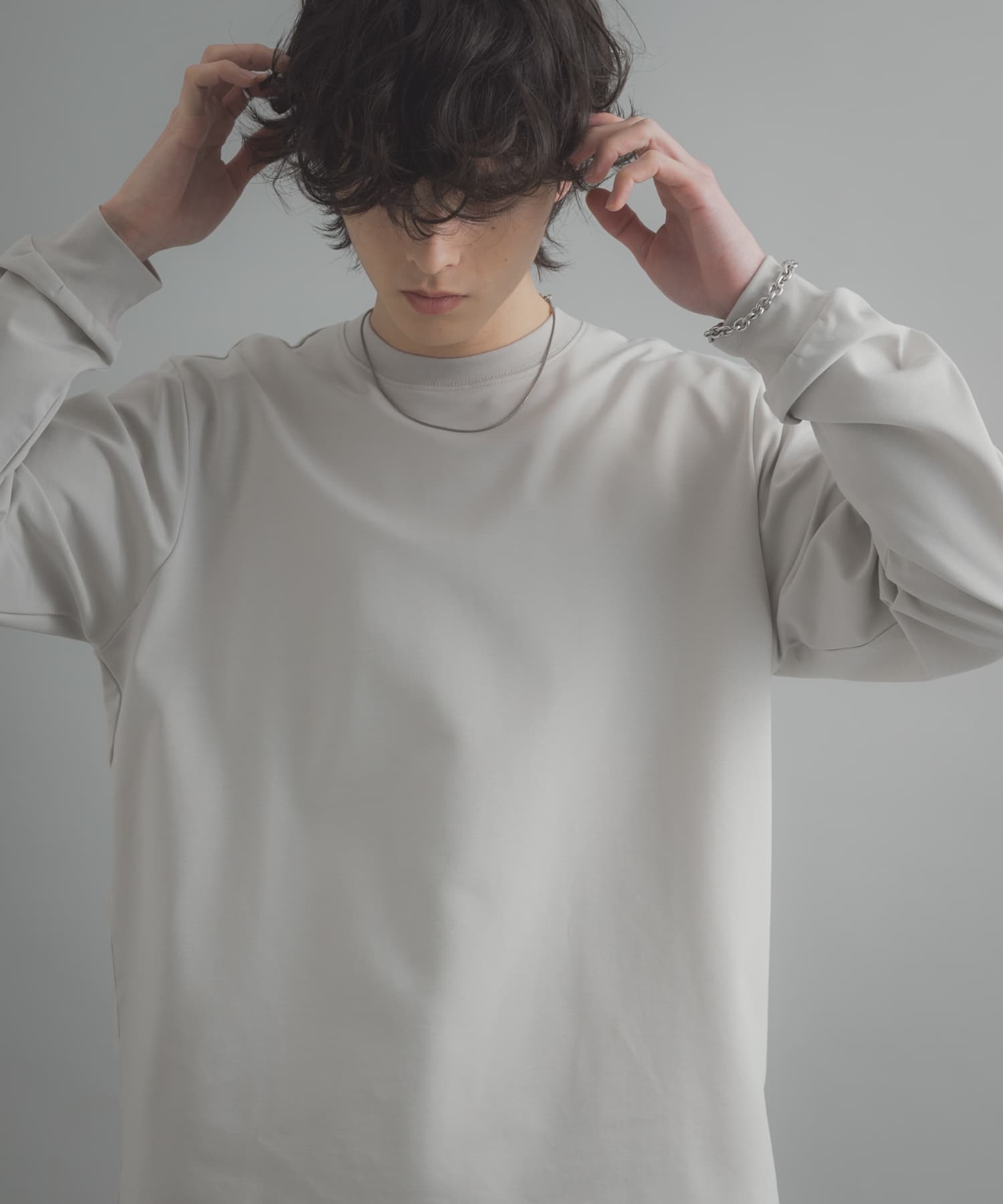 身長：173cm サイズ：L