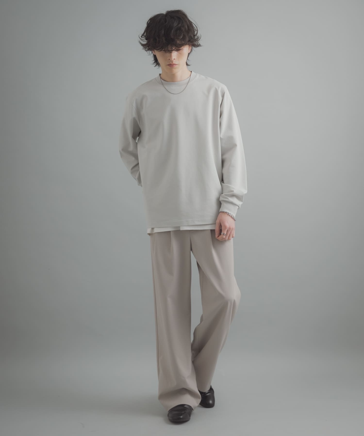 身長：173cm サイズ：L