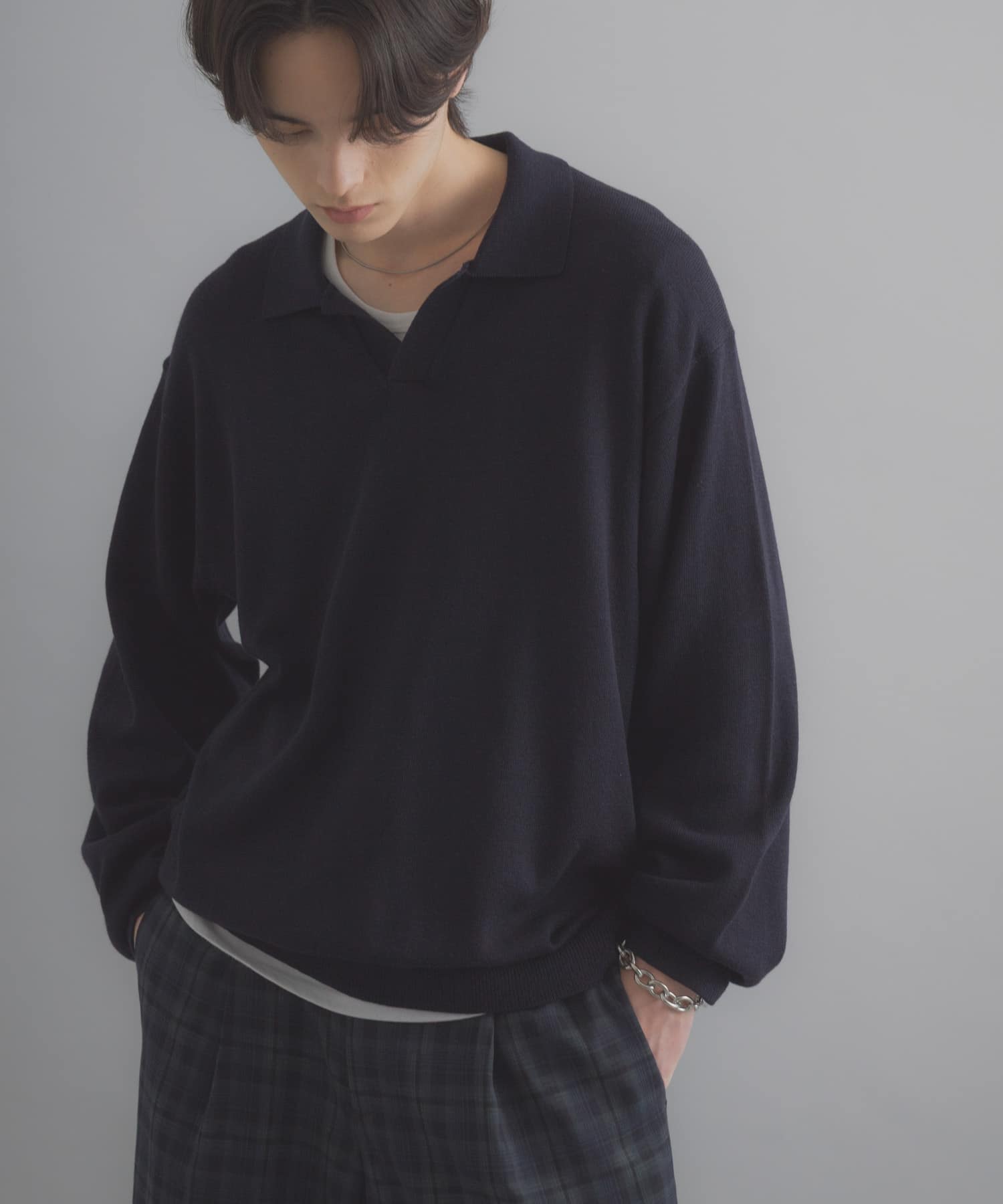 身長：173cm サイズ：L