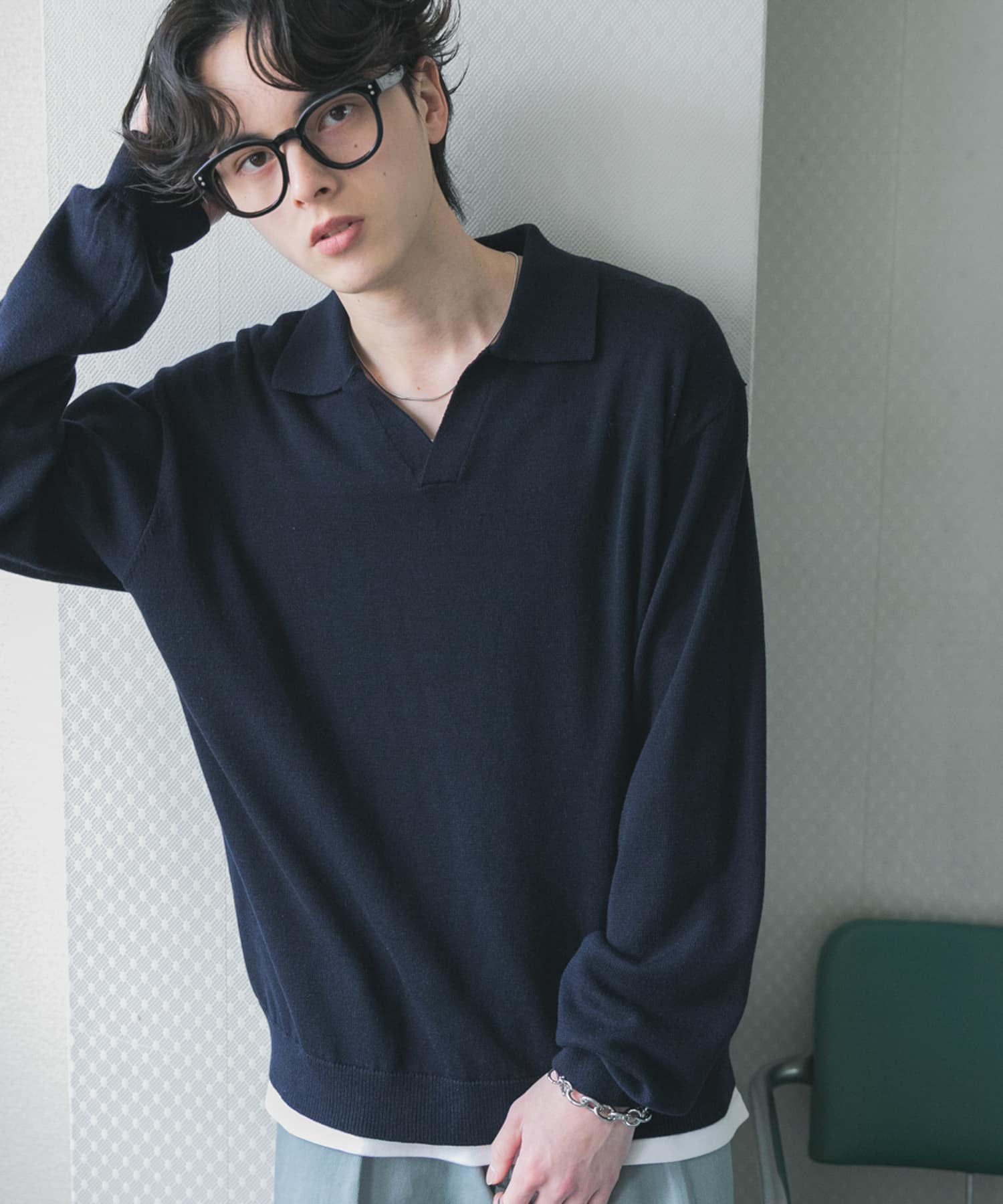 身長：173cm サイズ：L