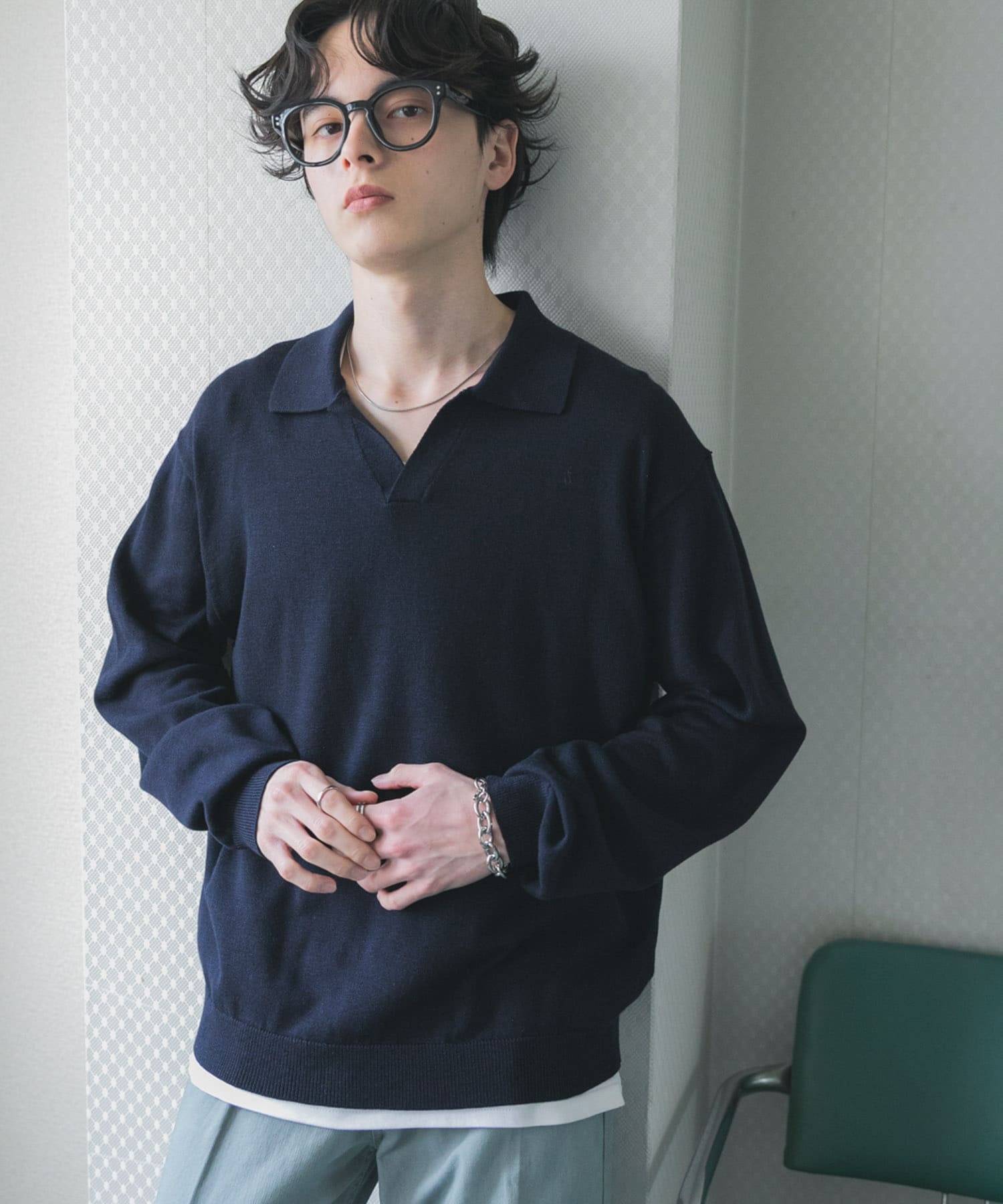 身長：173cm サイズ：L
