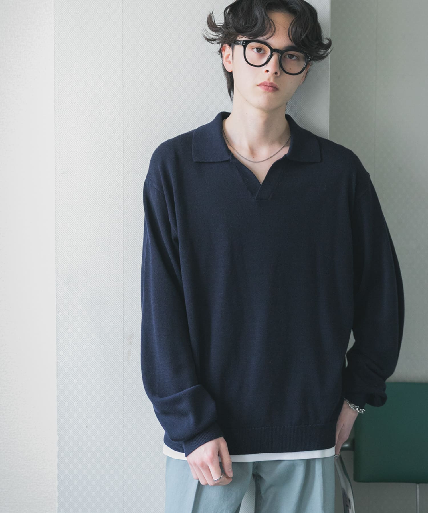 身長：173cm サイズ：L