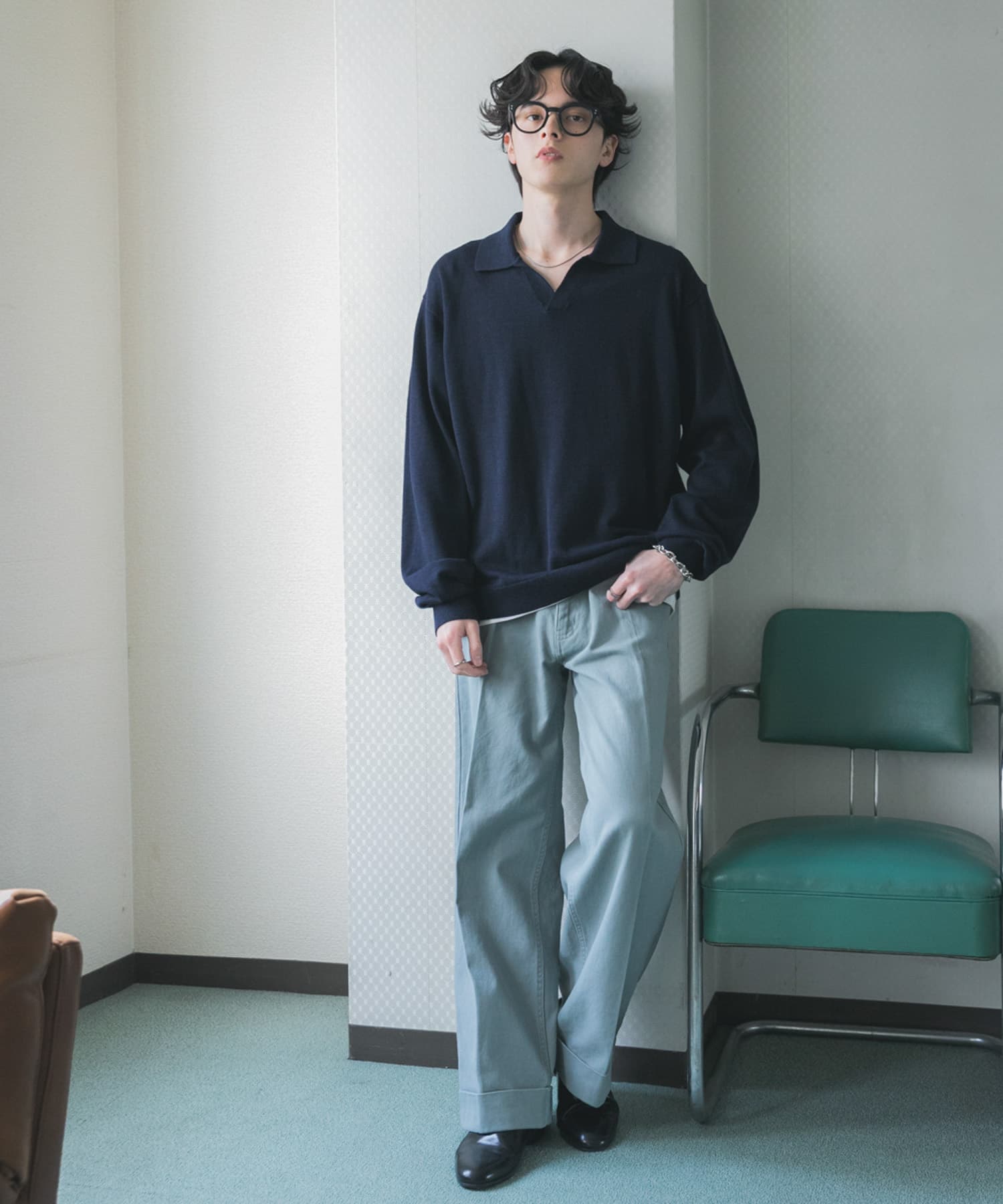 身長：173cm サイズ：L