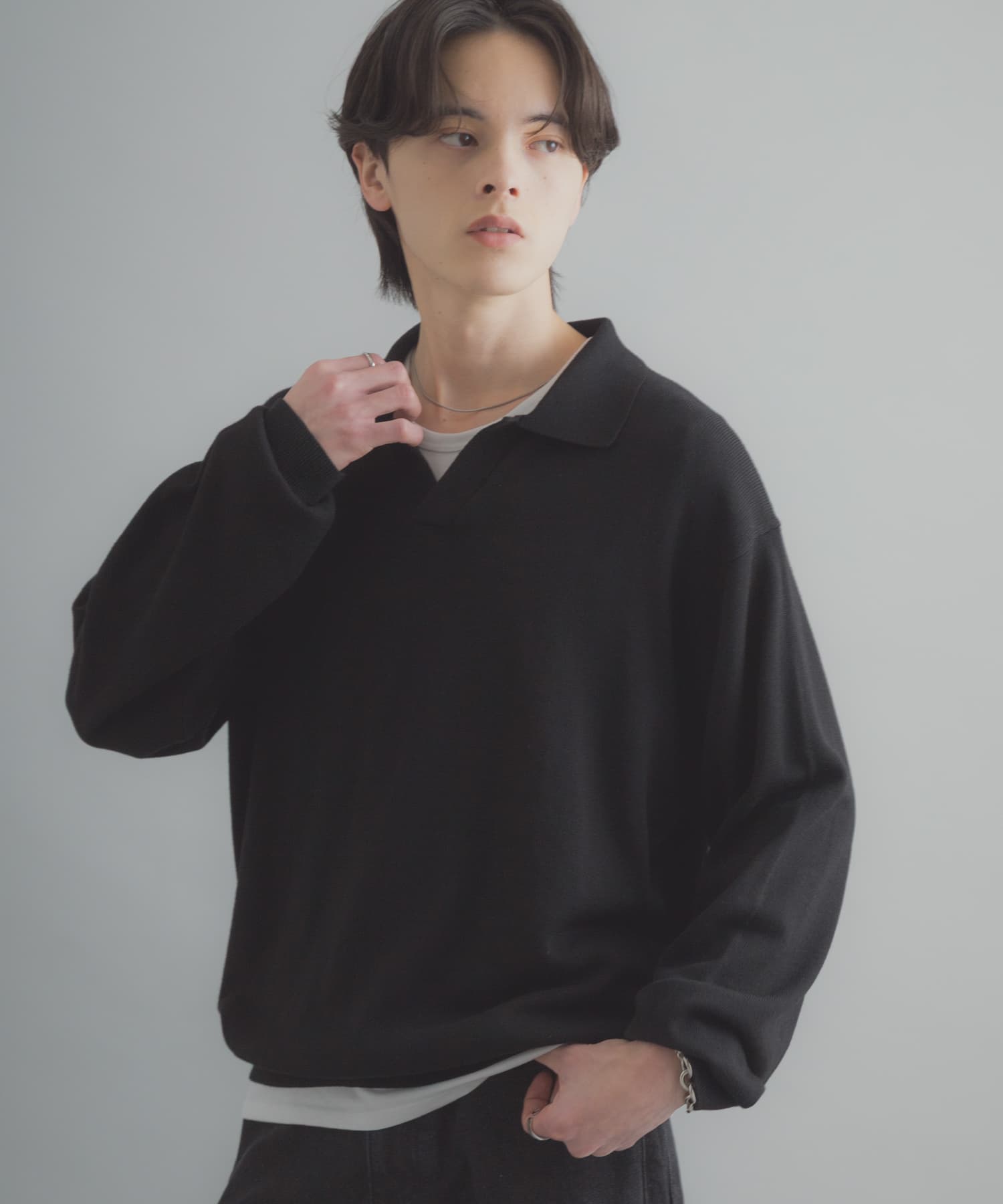 身長：173cm サイズ：L