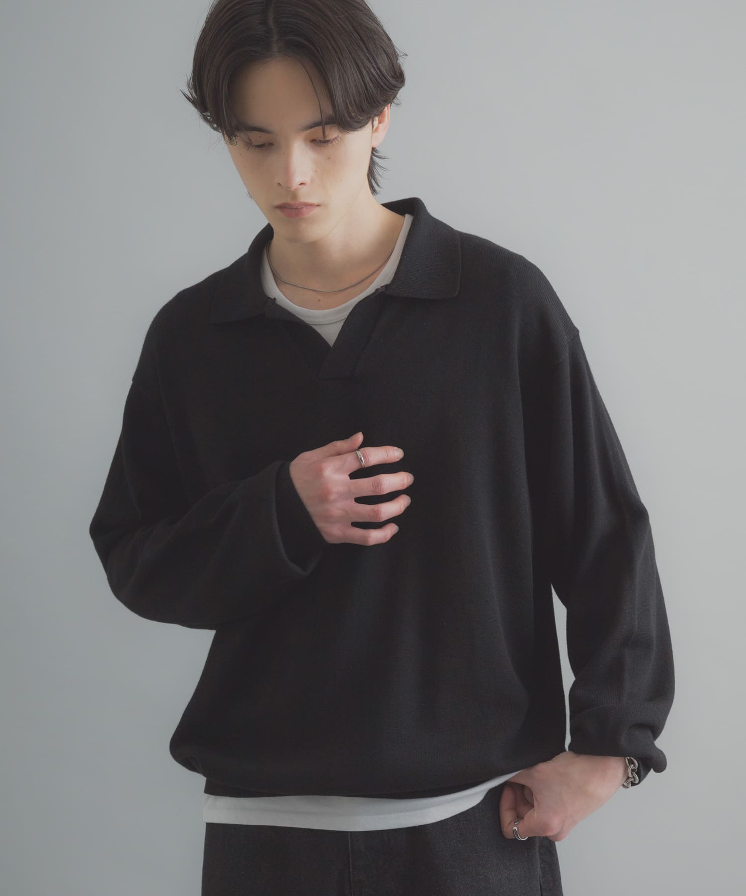 身長：173cm サイズ：L