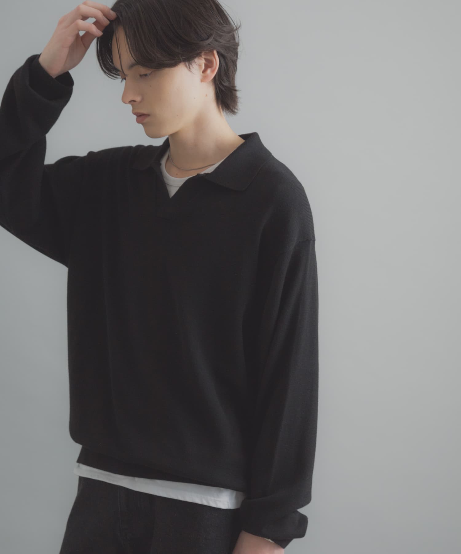 身長：173cm サイズ：L