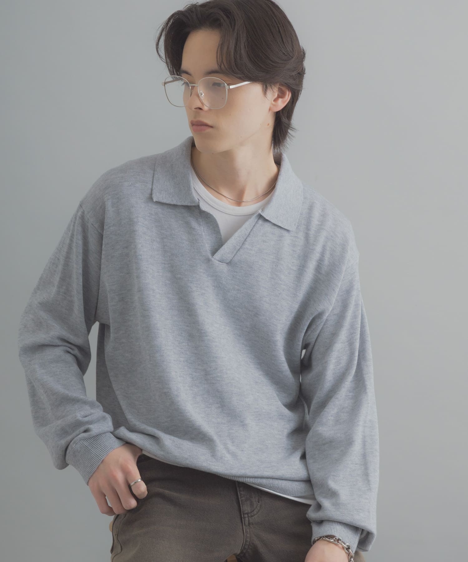 身長：173cm サイズ：L