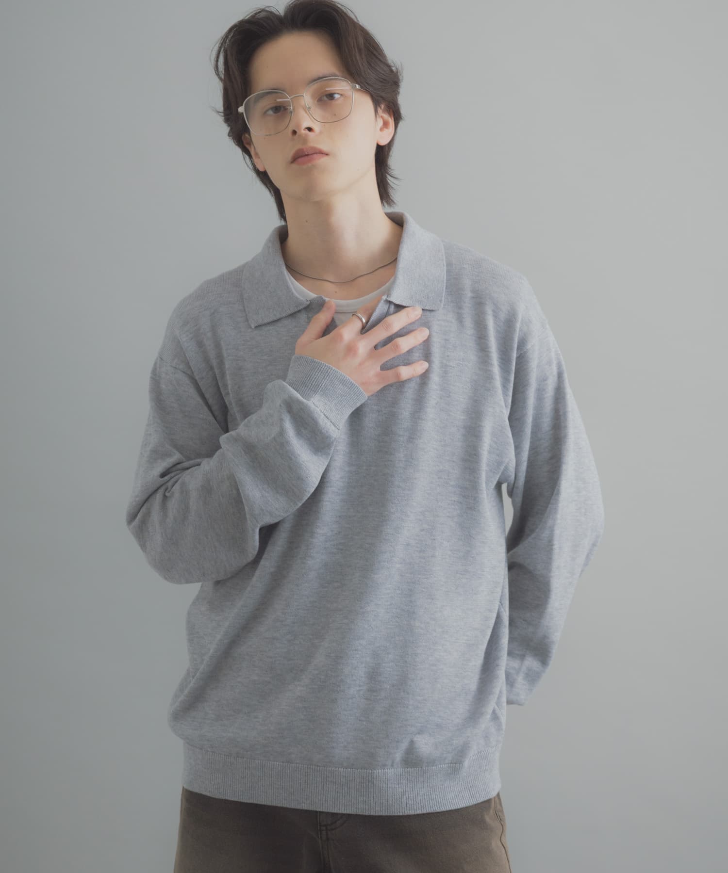 身長：173cm サイズ：L