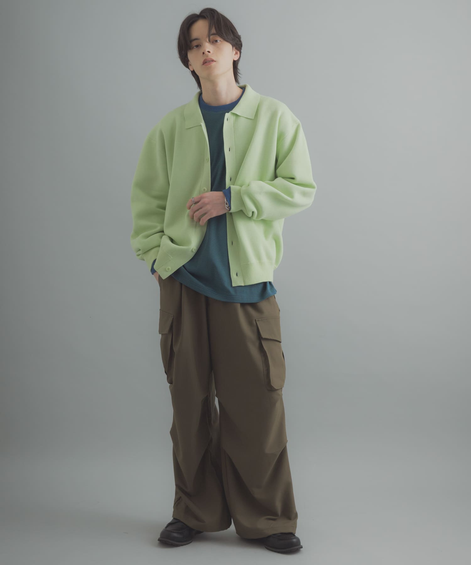 身長：173cm サイズ：L