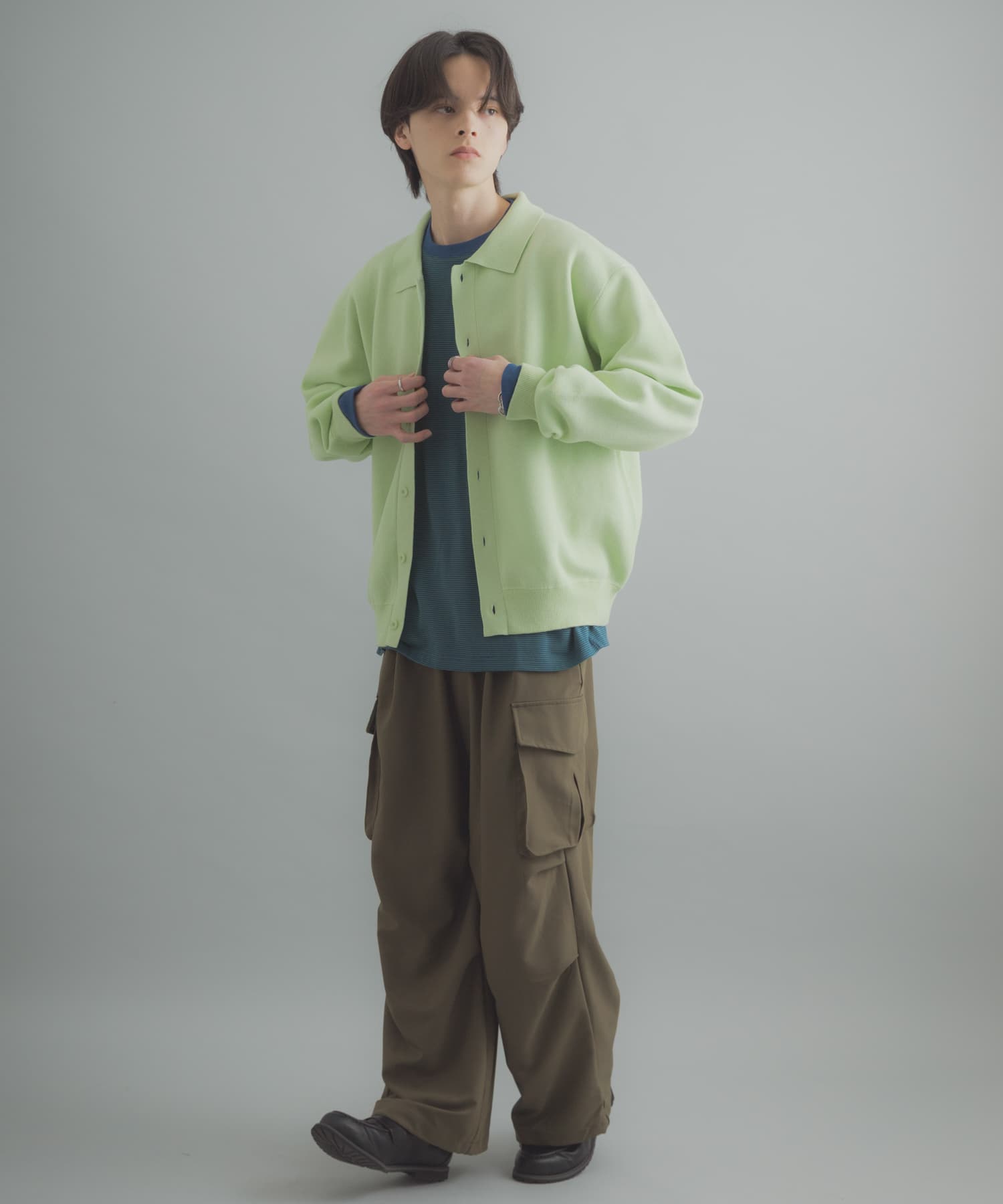 身長：173cm サイズ：L