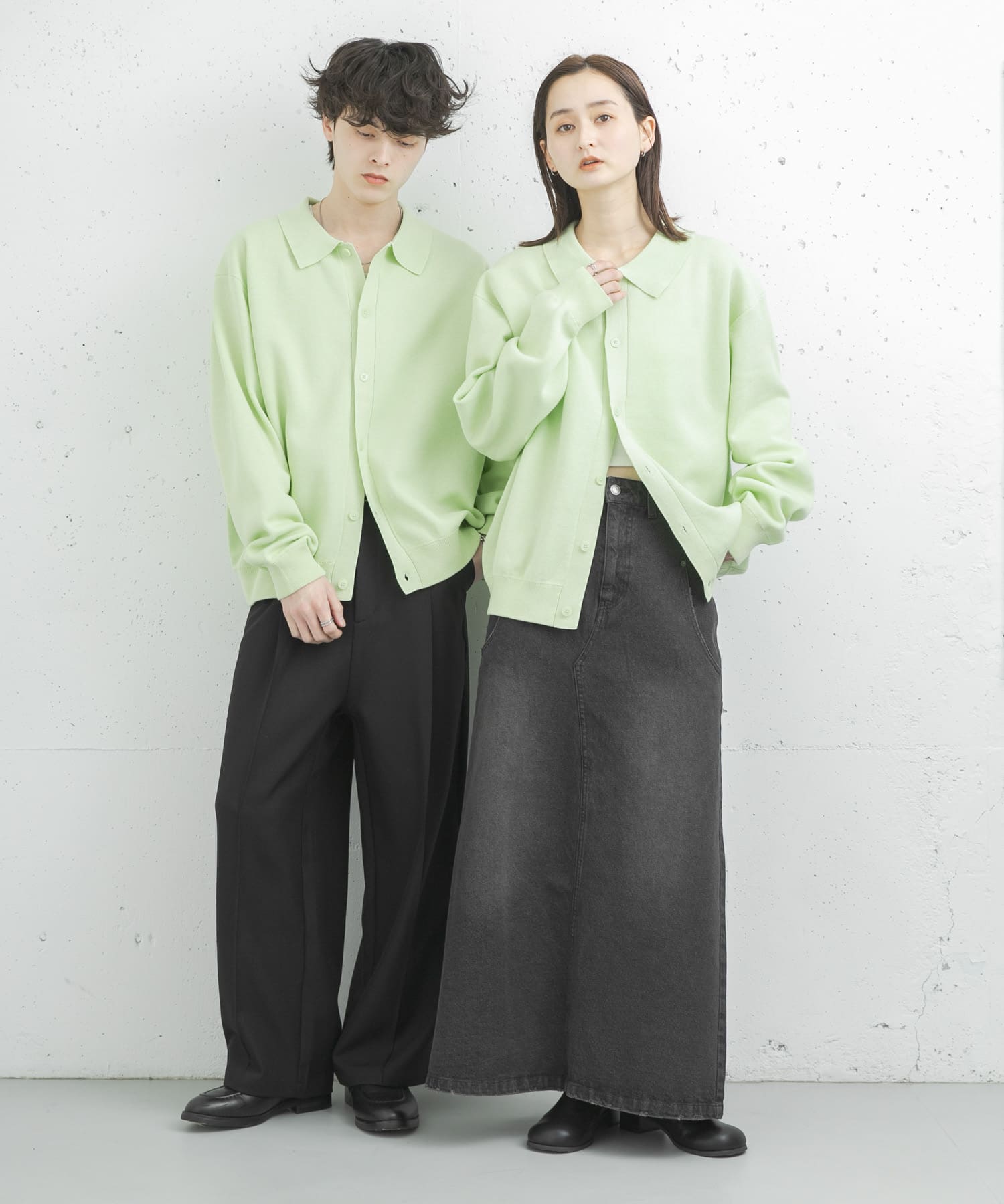 身長：173cm サイズ：L, 身長：169cm サイズ：M