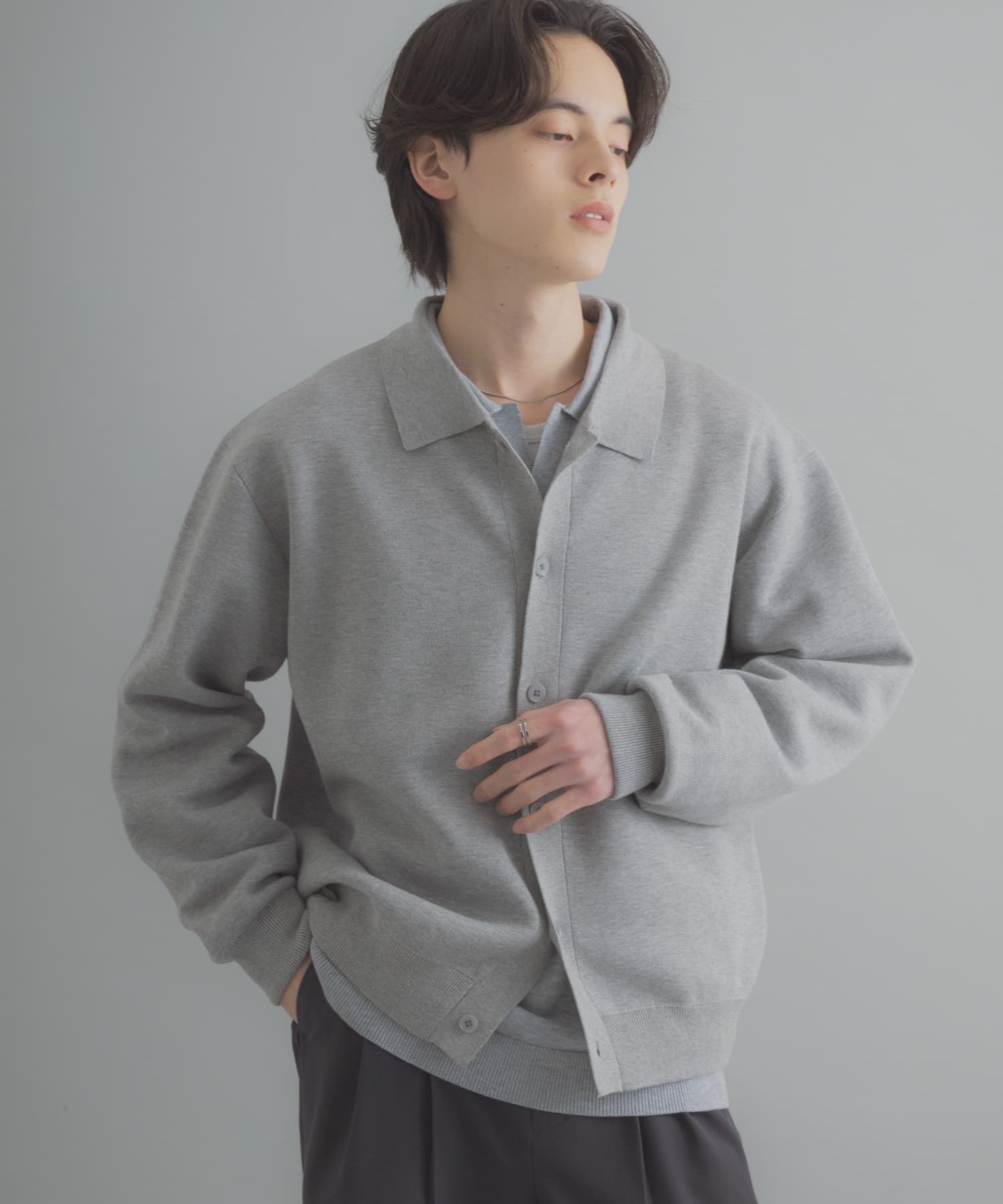 身長：173cm サイズ：L