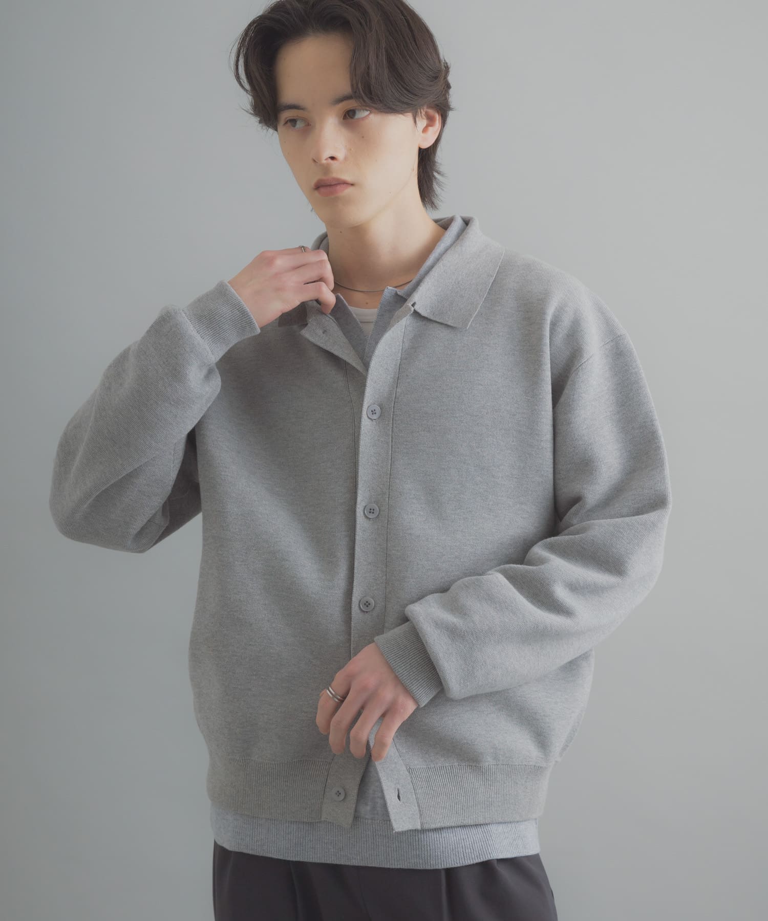 身長：173cm サイズ：L